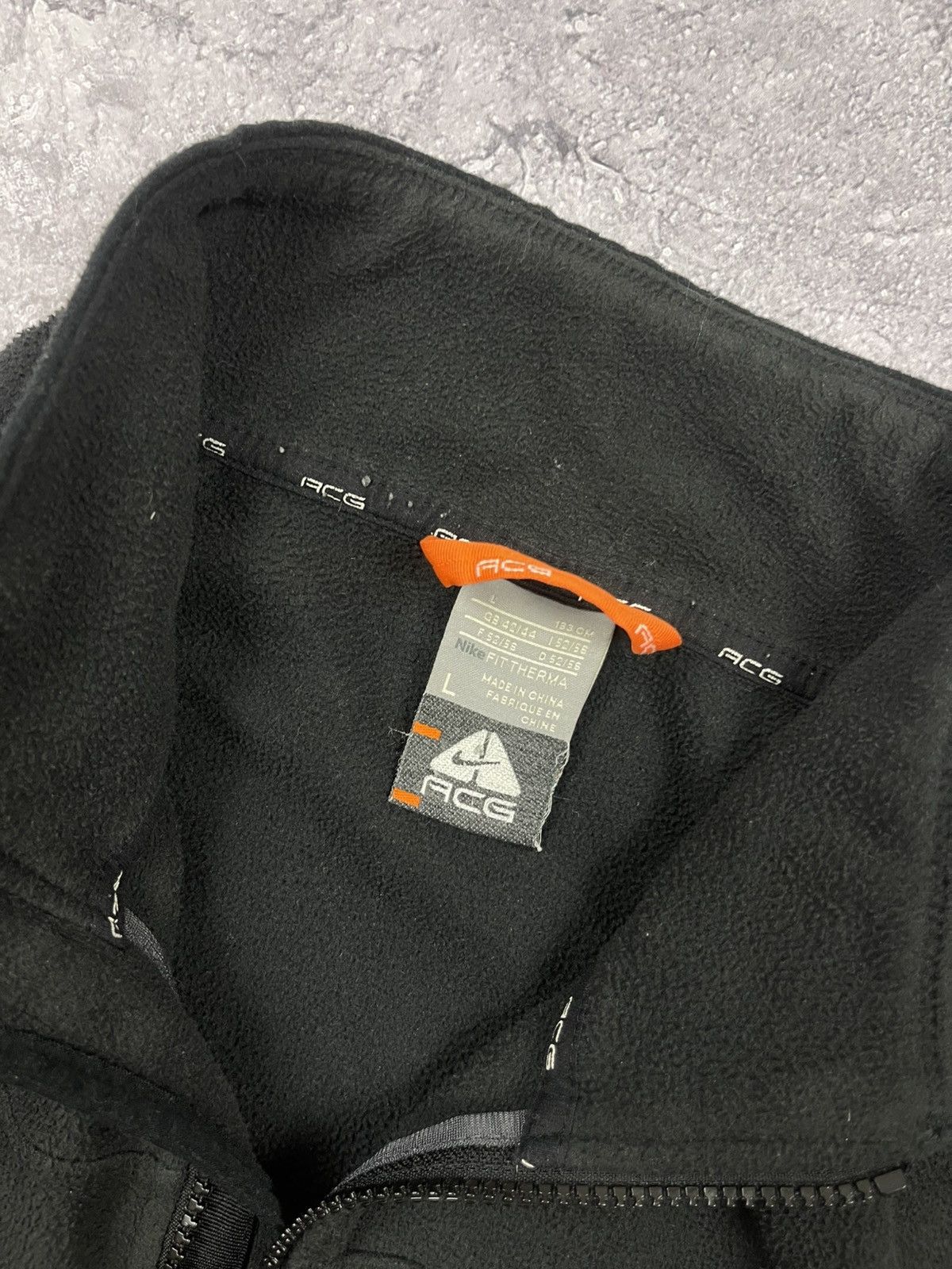 Nike Vintage Nike ACG Fleece Zip Jacket Rare 90s Y2K Size US L / EU 52-54 / 3 - 8 Thumbnail