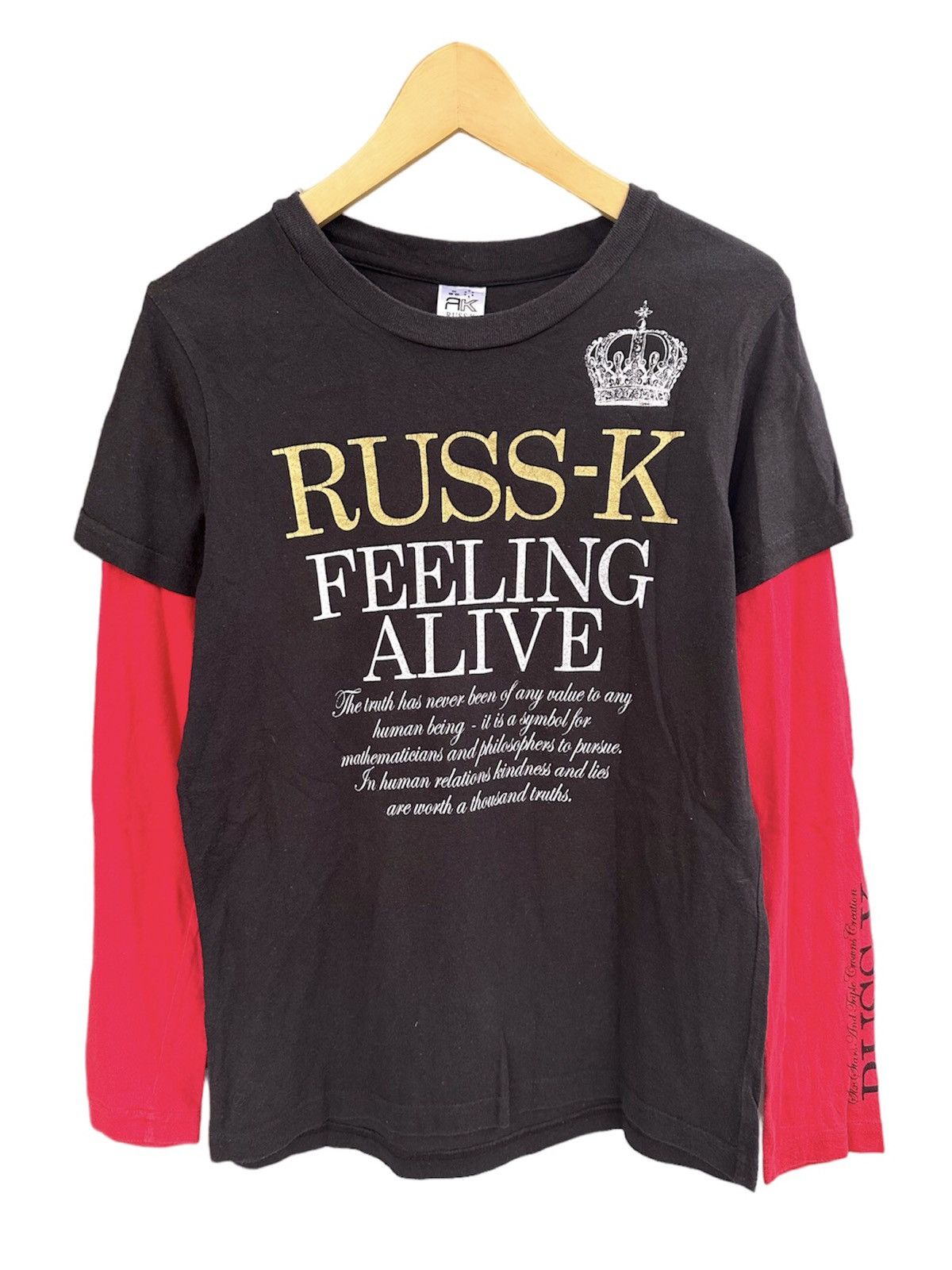 トップス 00s ifsixwasnine python tk lgb kmrii Japanese Poem Russk Long Sleeve ifsixwasnine lgb style