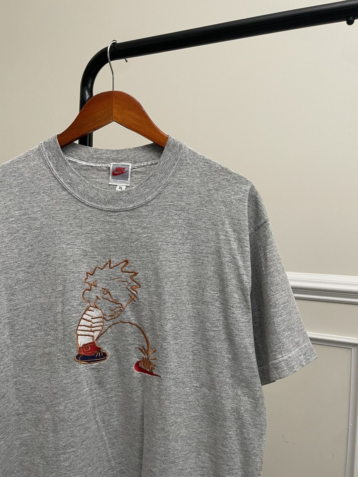Vintage 90s Nike Cartoon Graphic Tee Shirt Unsoundrags NCAA