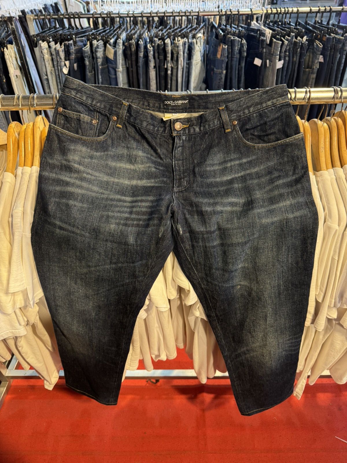 Dolce & Gabbana Dolce & Gabbana Blue Denim Size US 38 / EU 54 - 1 Thumbnail