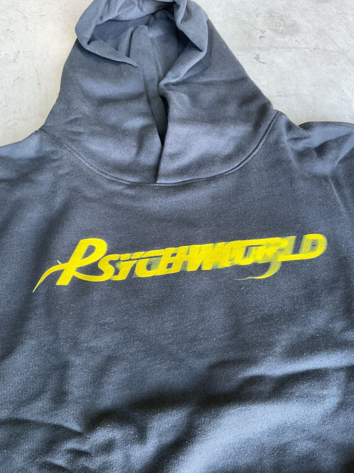 Psychworld Psychworld Motion Logo Hoodie Black/Yellow Size US S / EU 44-46 / 1 - 2 Thumbnail