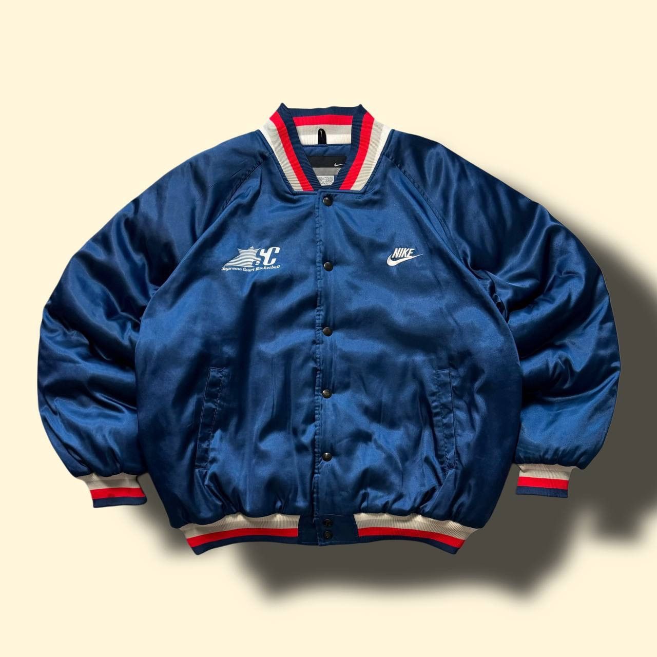 Nike × Nike ACG NIKE SUPREME COURT VINTAGE DOUBLE LOGO PUFFER JACKET Size US XL / EU 56 / 4 - 3 Thumbnail
