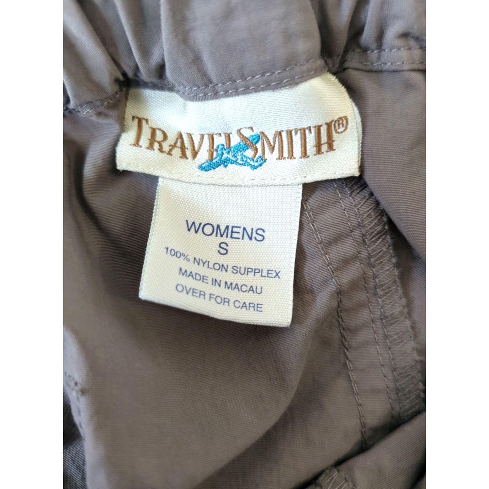Vintage VINTAGE TravelSmith Women’s Pant Khaki Lightweight Hiking Size Small Nylon Pocket Buckle Size 28" / US 6 / IT 42 - 5 Thumbnail