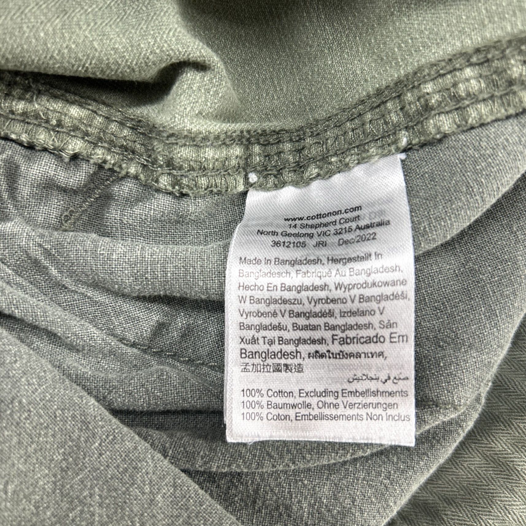 Vintage 5.11 Tactical Mens Cargo Pants 32x29 Green Utility Pockets Straight Leg Cotton Baggy Size US 32 / EU 48 - 6 Thumbnail
