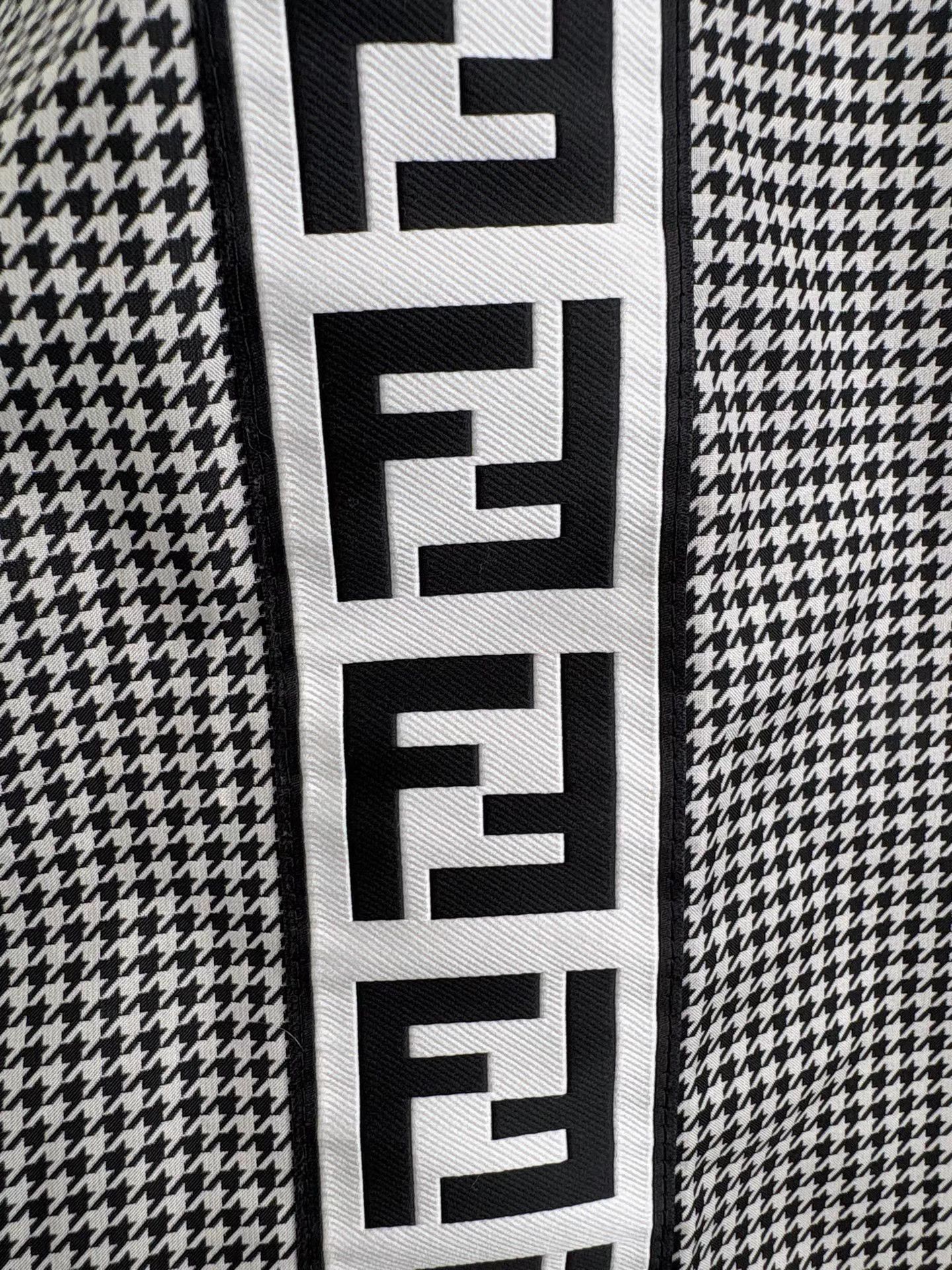 Fendi FENDI Houndstooth Trousers Size US 37 - 3 Thumbnail
