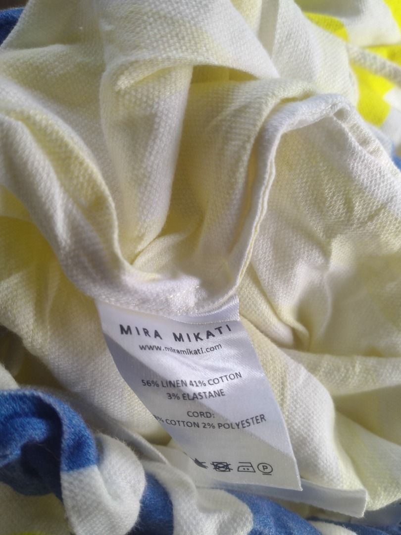 Japanese Brand × Mira Mikati Mira Mikati linen mid length skirt Size 38" / US 16 / IT 52 - 5 Thumbnail