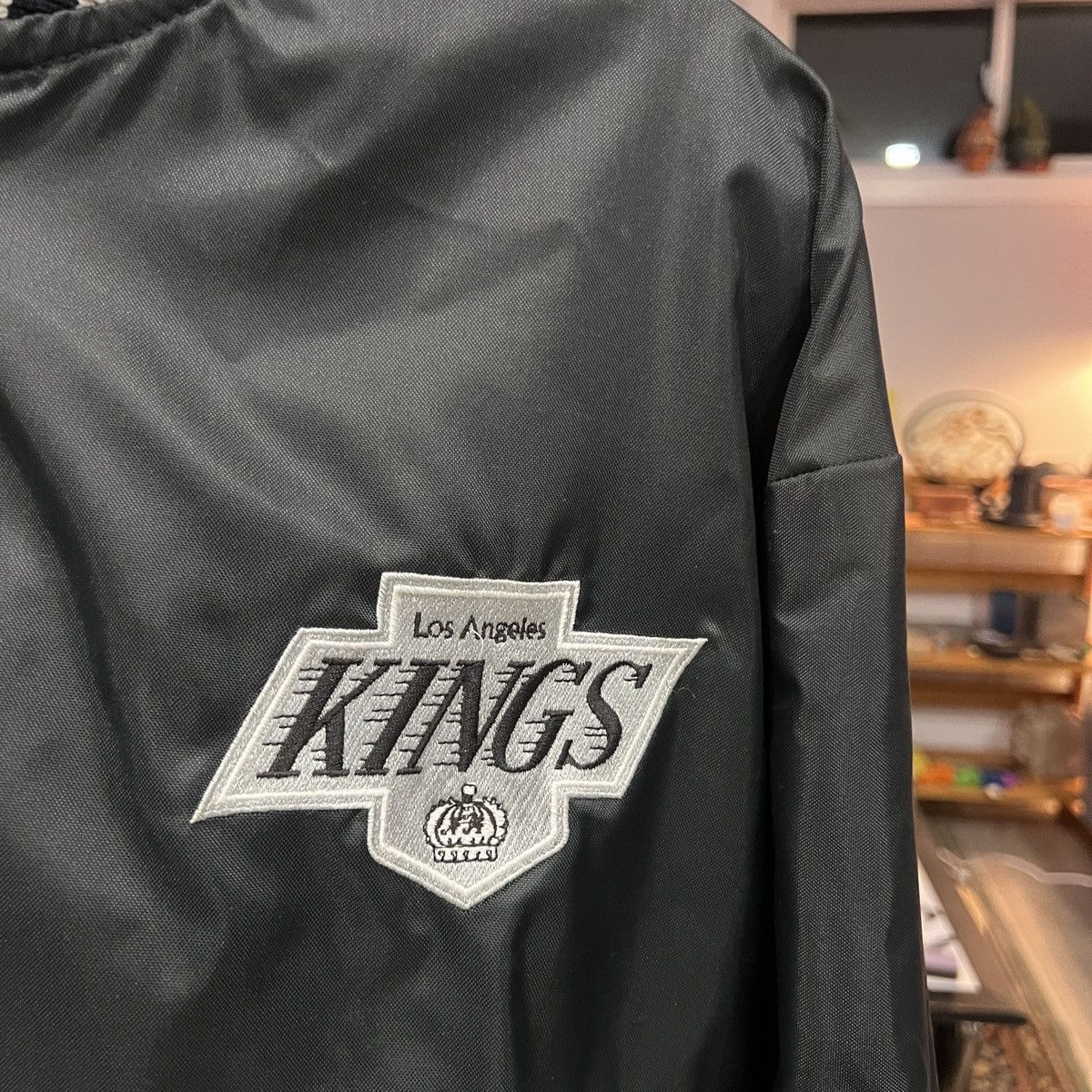 Delong vintage NHL LA kings anorak windbreaker Size US M / EU 48-50 / 2 - 4 Thumbnail