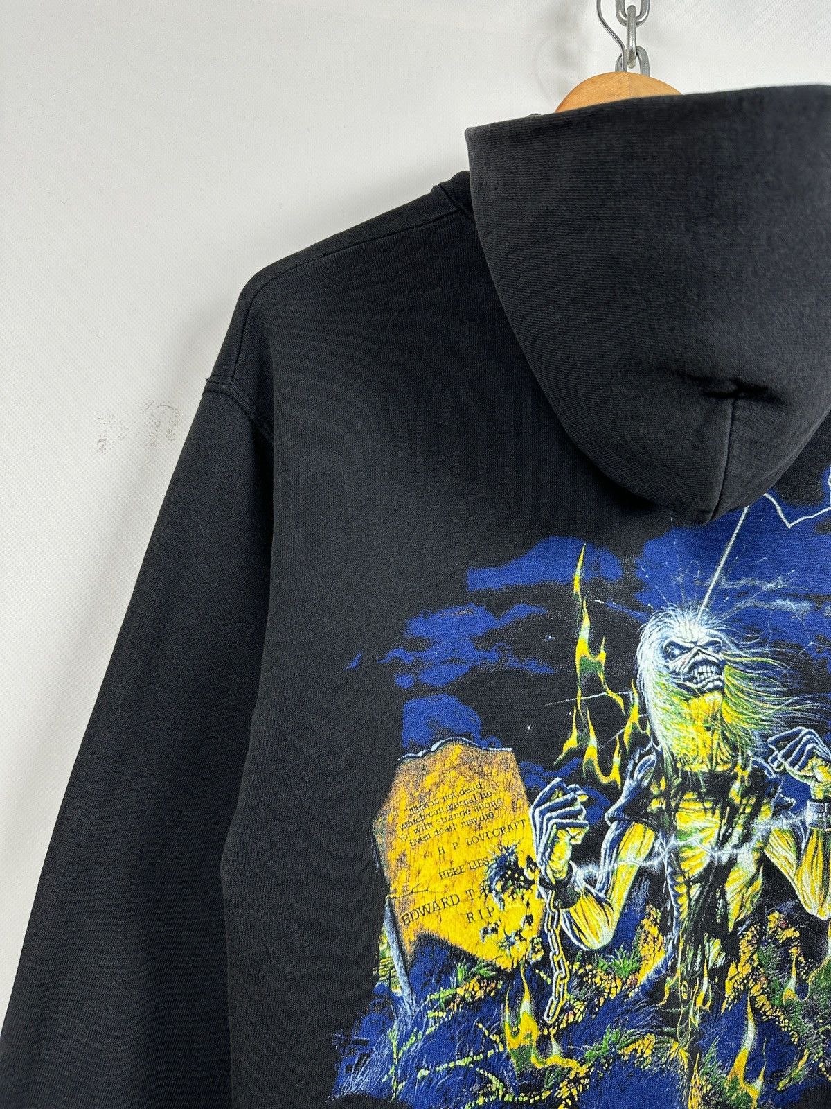 Band Tees 2003 Vintage Iron Maiden Live After Death Faded Band T-Shirt Size US M / EU 48-50 / 2 - 10 Thumbnail