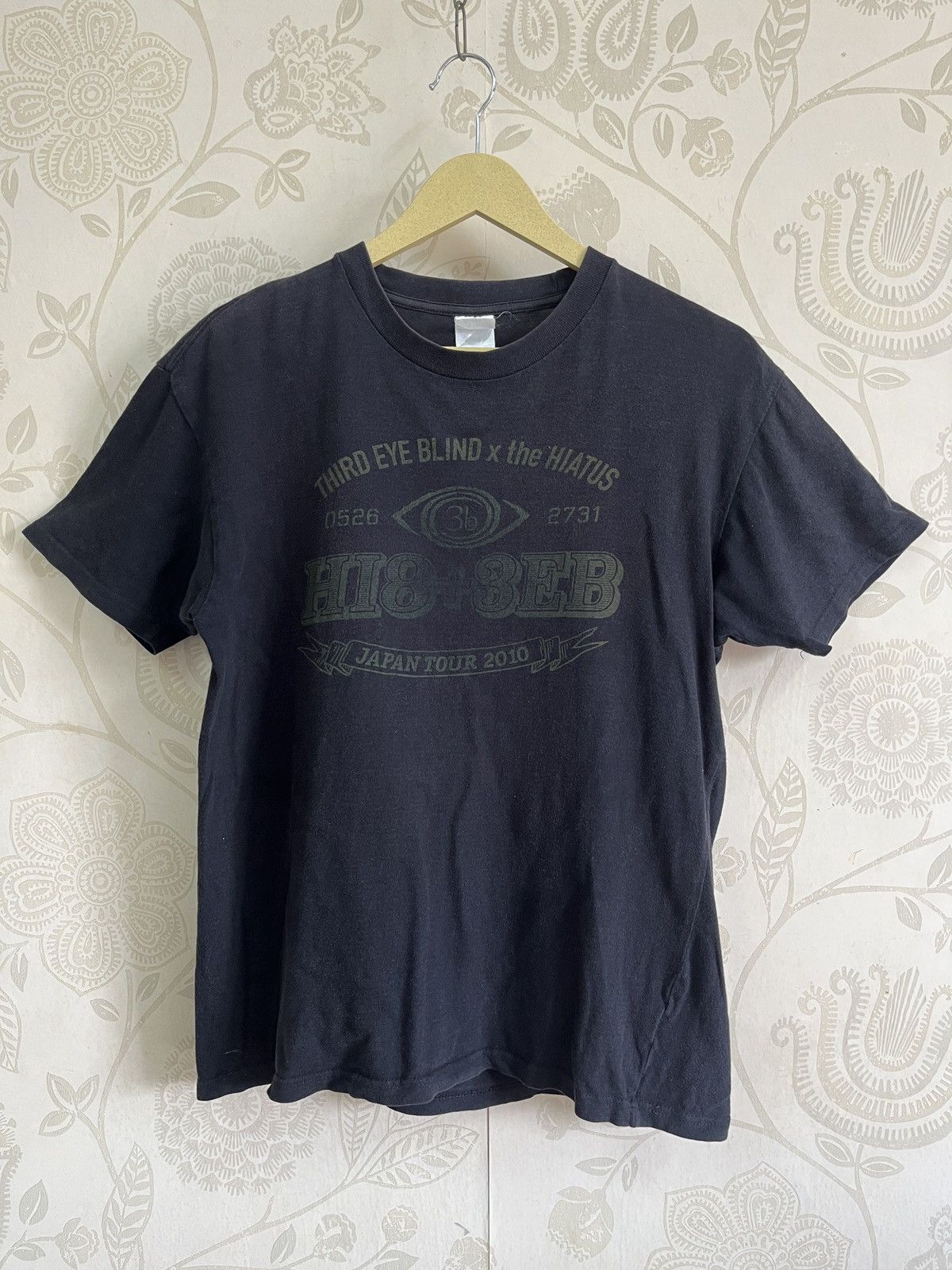 Band Tees Third Eye Blind X The Hiatus World Tour Japan 2010 Size US M / EU 48-50 / 2 - 2 Thumbnail