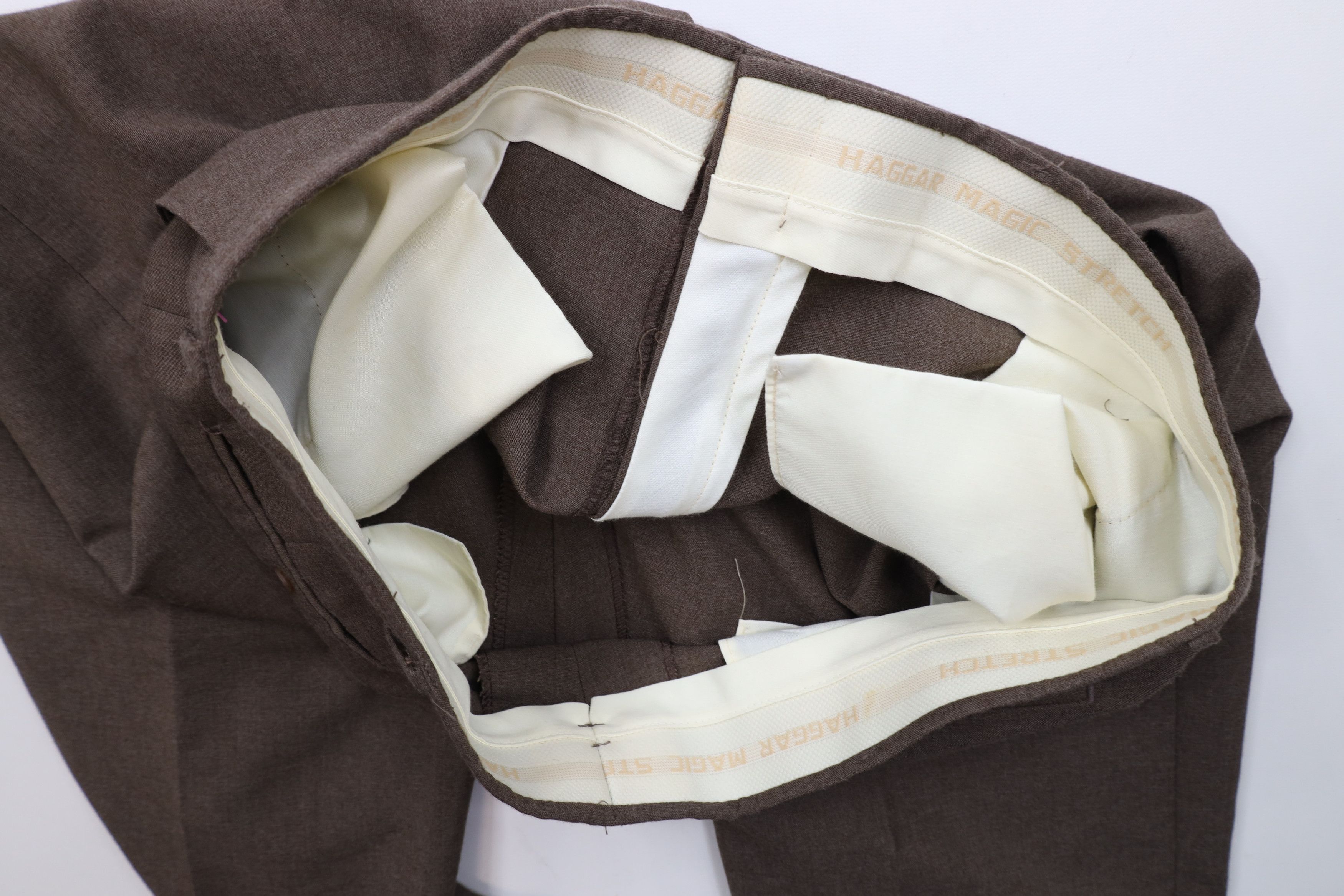 Vintage Vintage 70s Streetwear Blend Wide Leg Chino Pants Brown USA Size US 38 / EU 54 - 8 Thumbnail