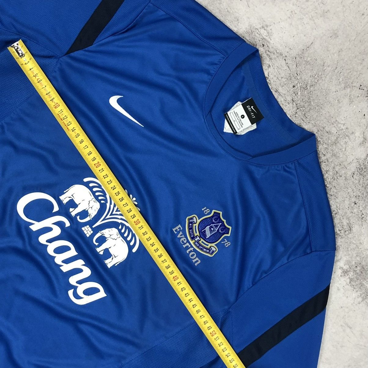 Nike Everton 2012-2013 Nike Training Jersey Size US L / EU 52-54 / 3 - 24 Thumbnail