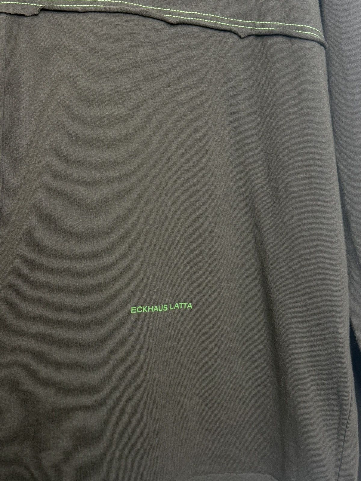Designer Eckhaus Latta LAPPED LONG SLEEVE Size US L / EU 52-54 / 3 - 5 Thumbnail