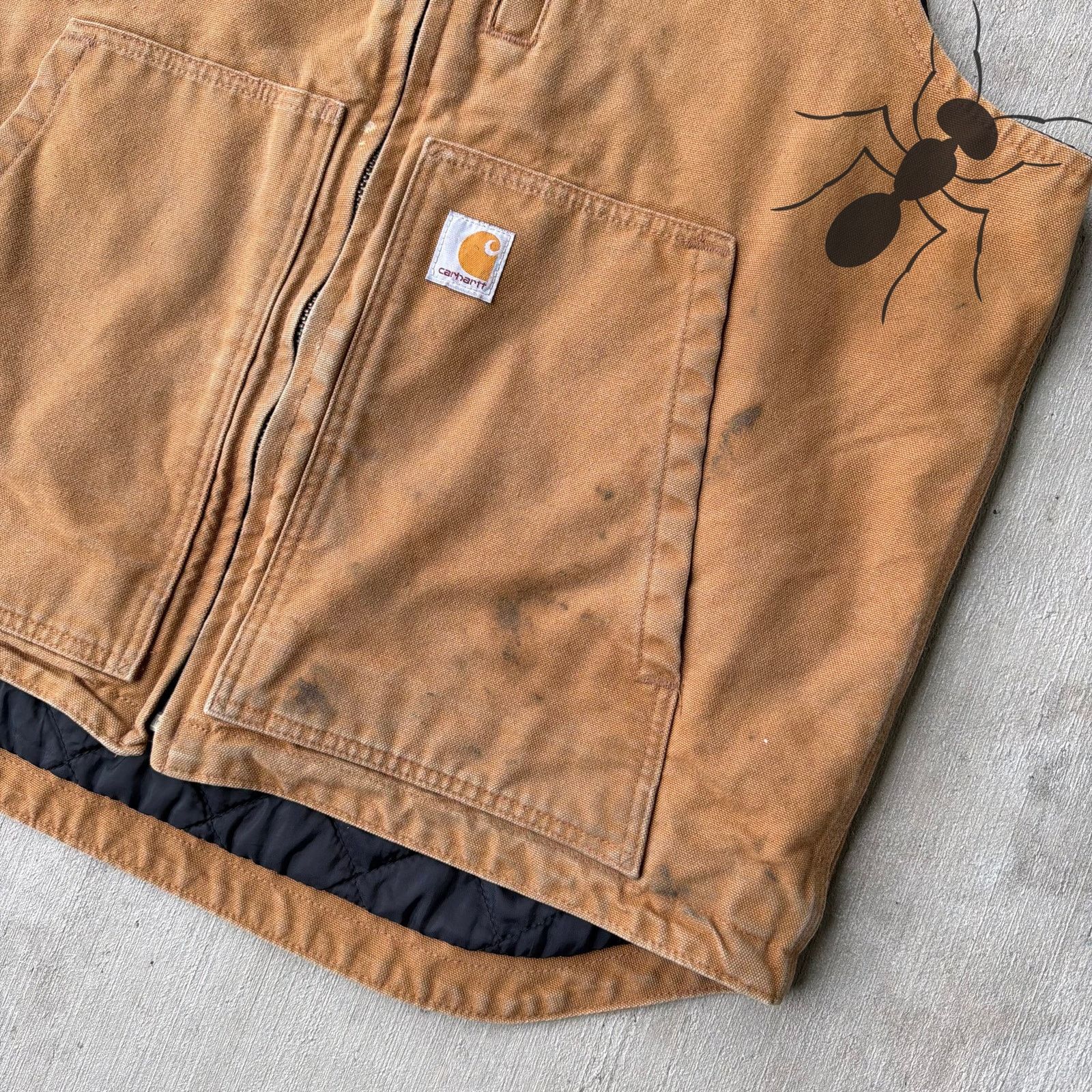 Carhartt × Vintage Carhartt brown work wear vest Size US L / EU 52-54 / 3 - 2 Thumbnail