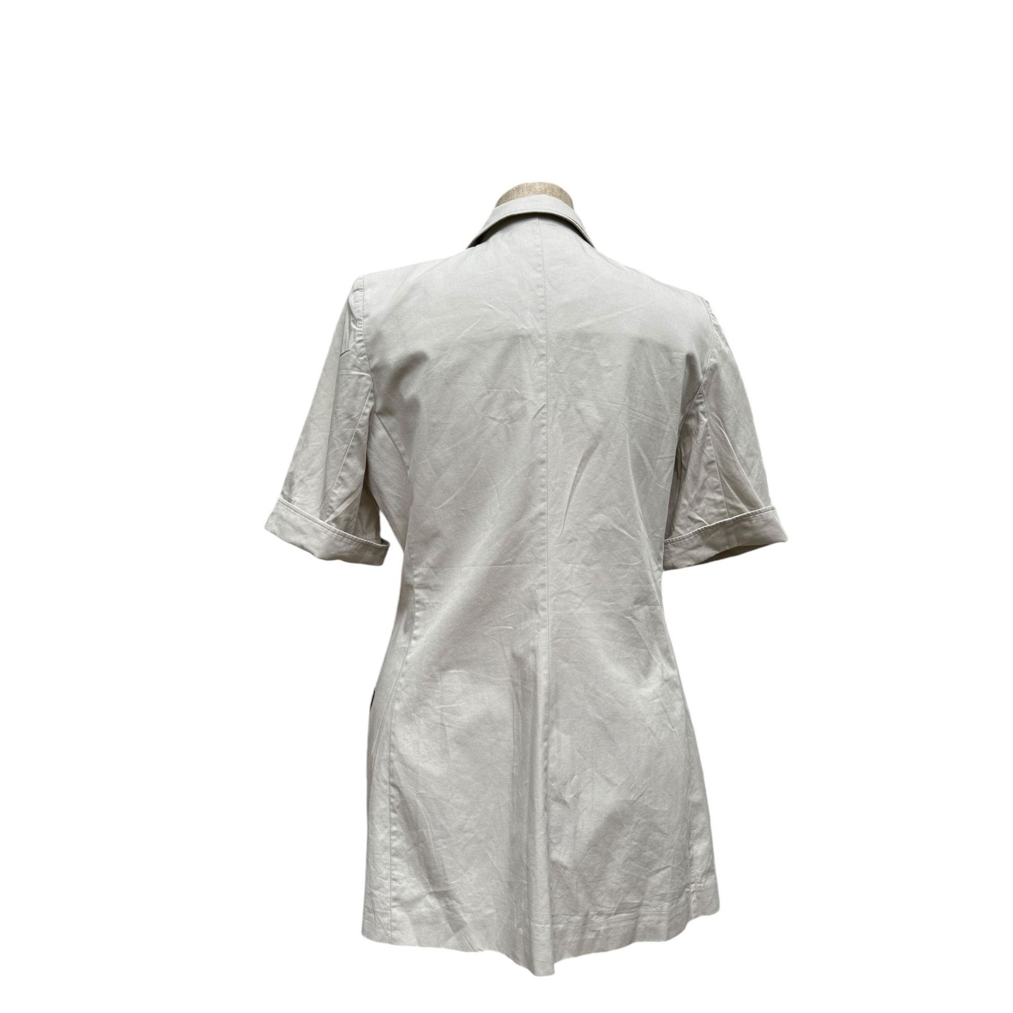 Yves Saint Laurent Iconic Vintage Beige Safari Saharian Shirt Size M / US 6-8 / IT 42-44 - 4 Thumbnail