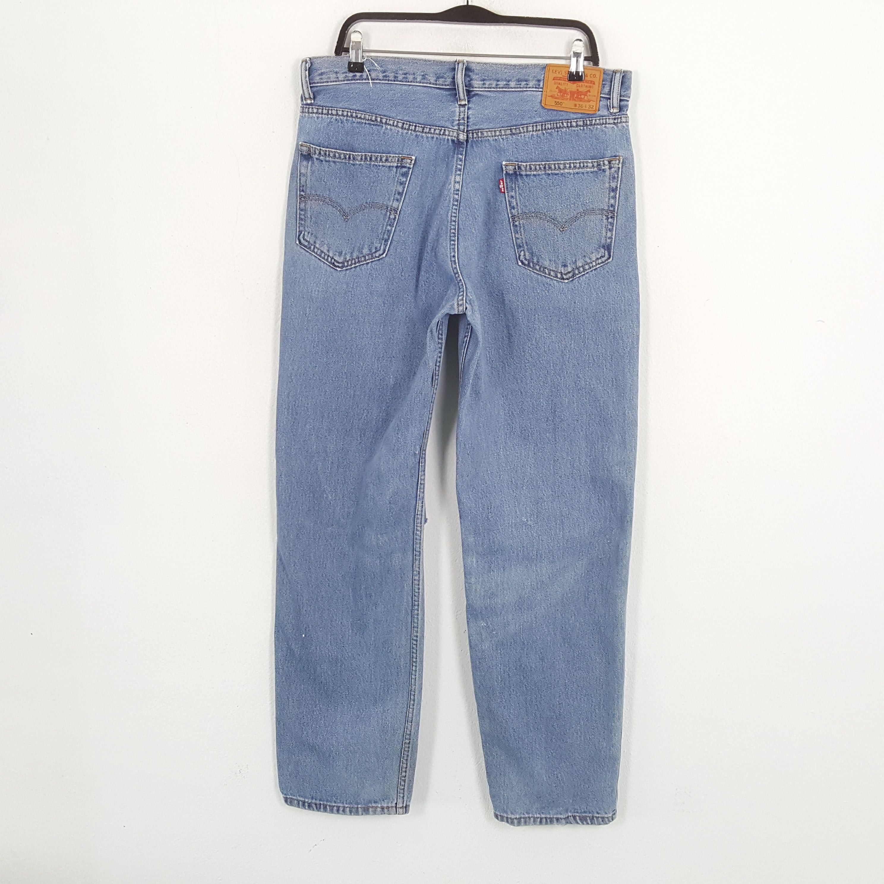 Levi's × Vintage LEVI'S Streetwear Style Distressed JEANS Size US 35 - 4 Thumbnail