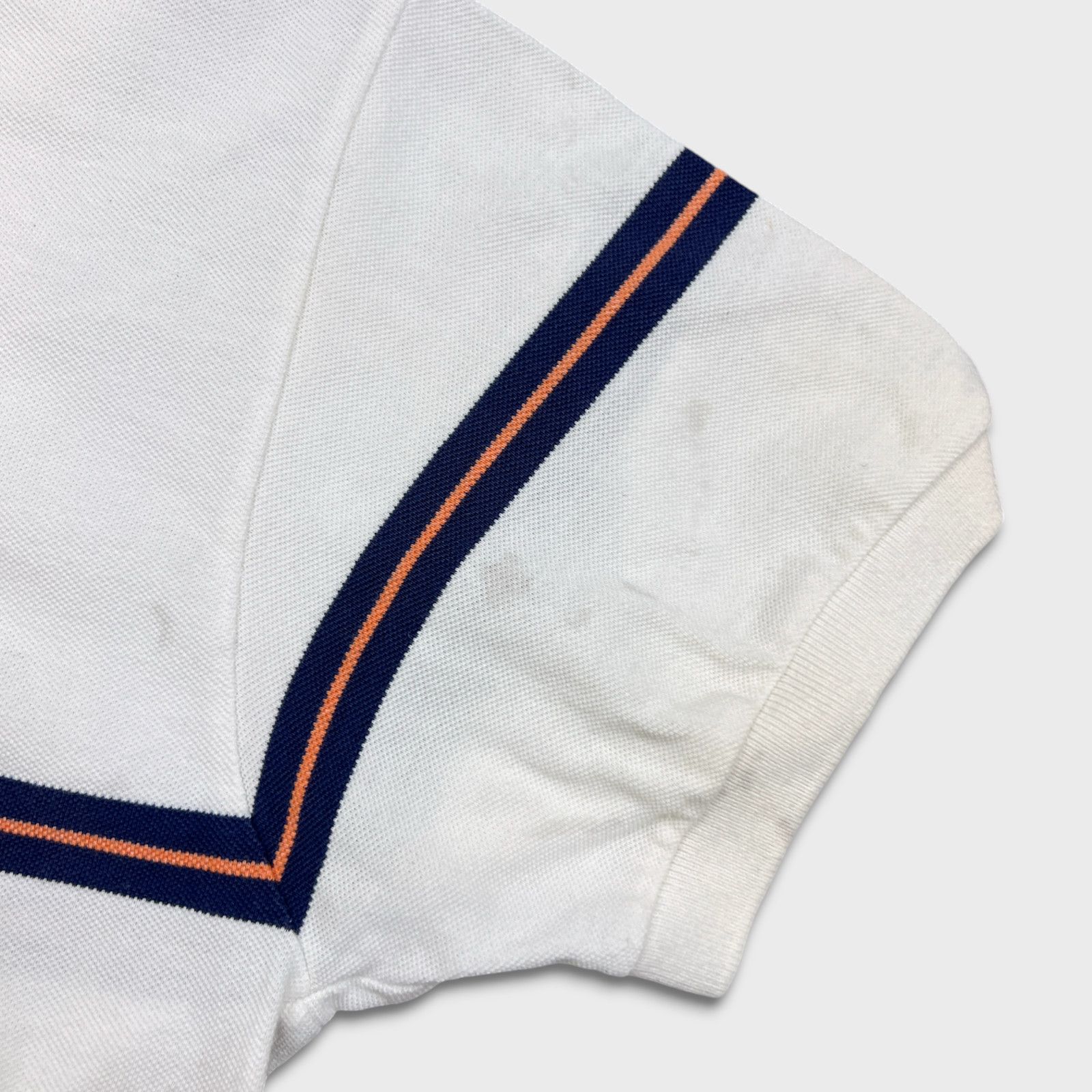 Nautica × Vintage VTG 90s Nautica Polo Shirt Medium Pony Stripe Short Sleeve Size US M / EU 48-50 / 2 - 4 Thumbnail