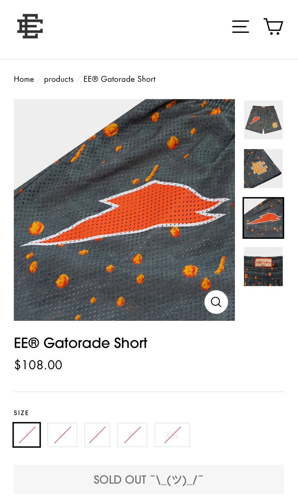 Eric Emanuel NEW Eric Emanuel x Gatorade Shorts XL Size US 36 / EU 52 - 10 Thumbnail