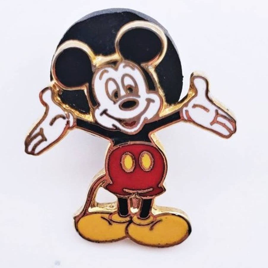 Disney Collectible Disney Mickey with Arms Stretched Out Pin Size ONE SIZE - 2 Thumbnail
