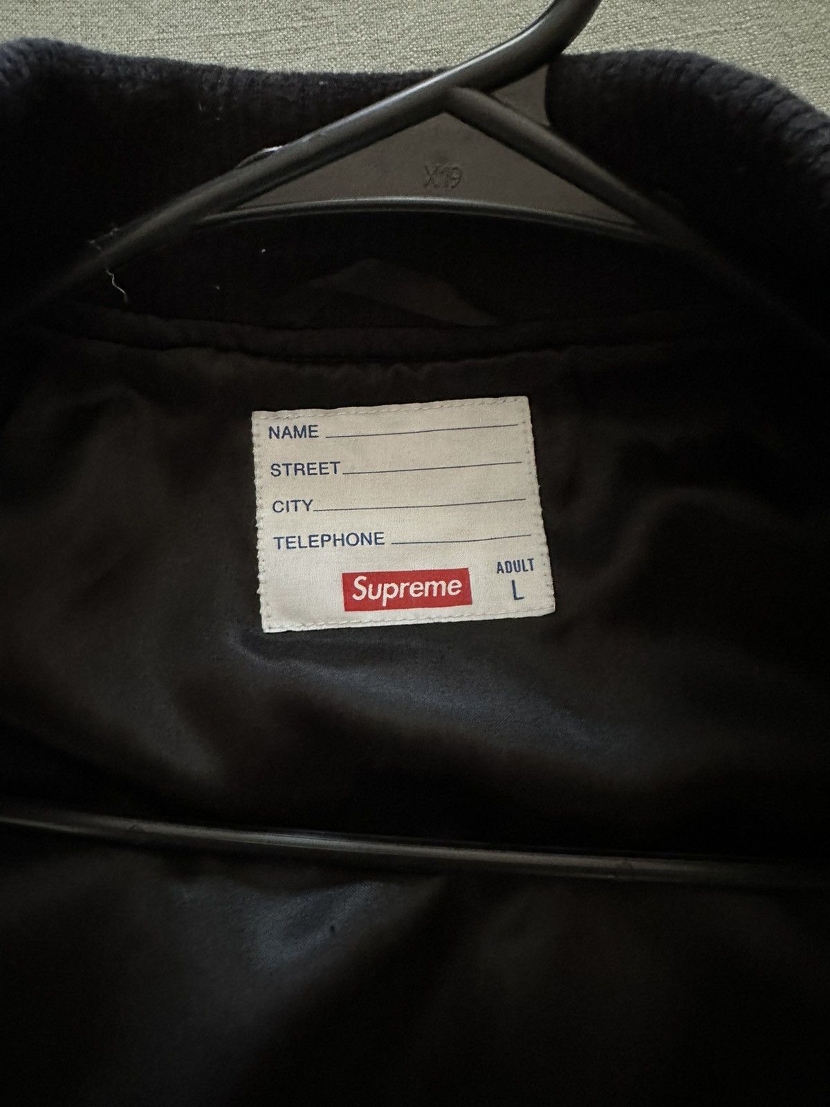 Supreme Supreme Varsity Jacket It’s All Bollocks Size US L / EU 52-54 / 3 - 6 Thumbnail