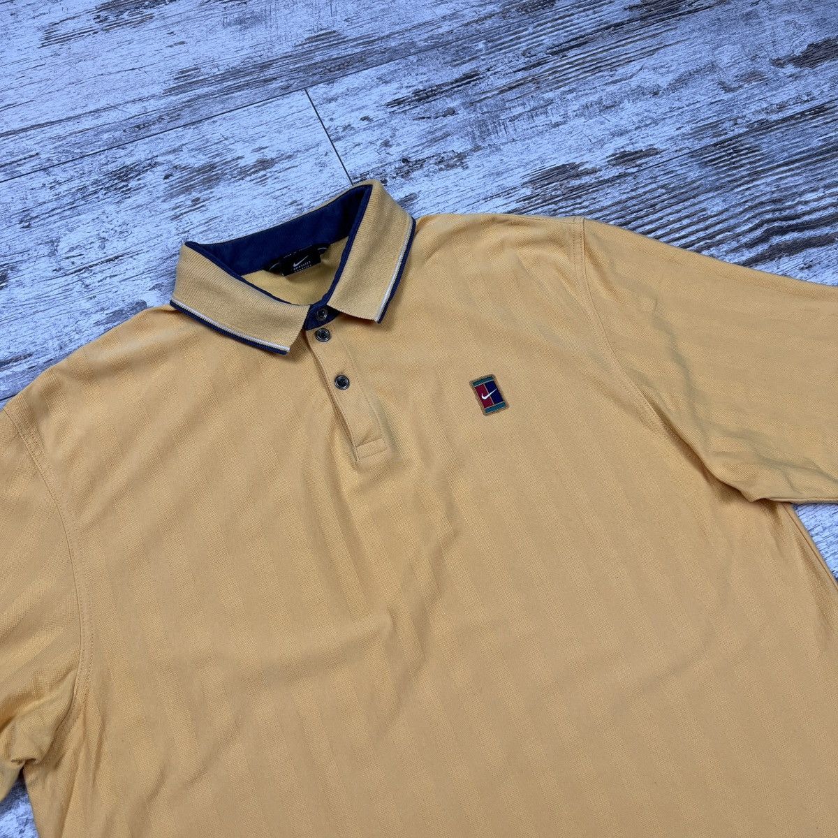 Nike × Vintage Vintage Nike Challenge Court T-Shirt Mens Sampras Agassi Size US M / EU 48-50 / 2 - 9 Thumbnail
