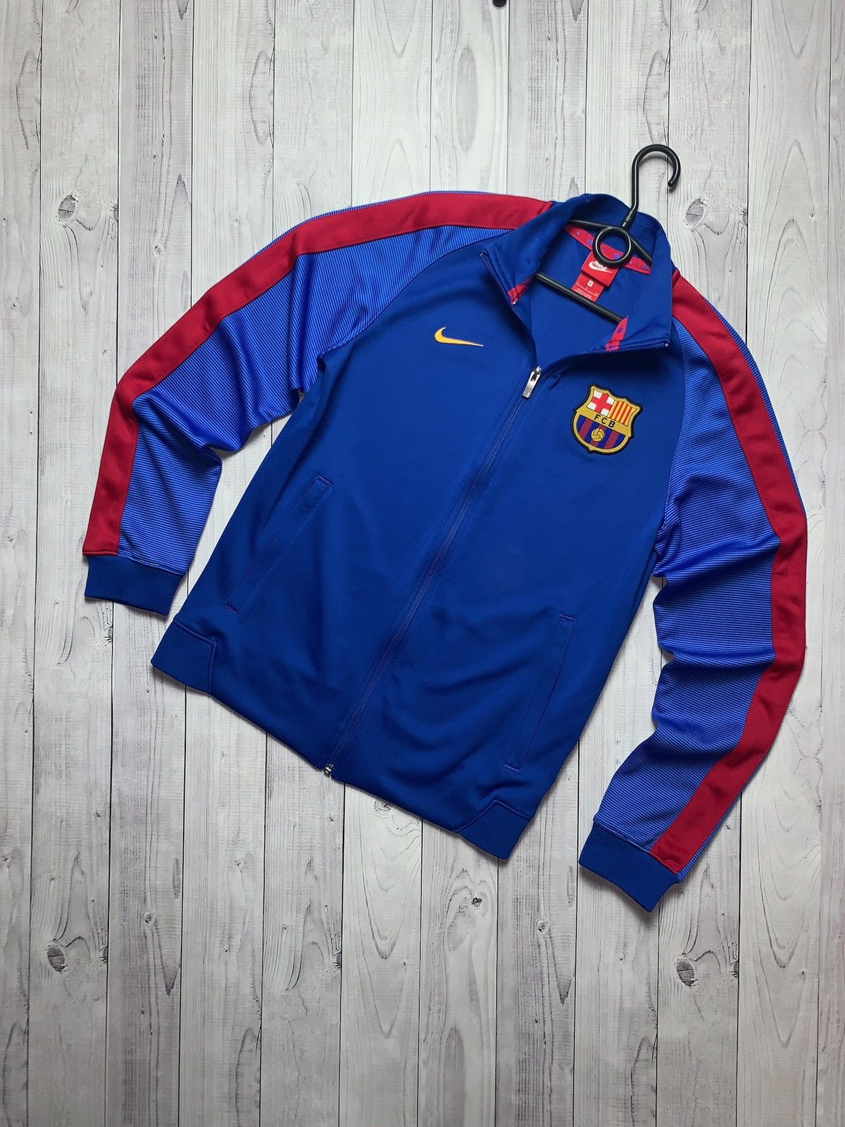 Nike FC Barcelona 2019/20 Convertible Jacket Men's Size