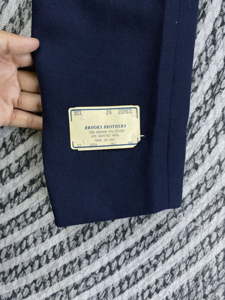 Brooks Brothers Vtg Brook Brothers Navy Color Double Button Blazer Jacket Size US M / EU 48-50 / 2 - 12 Thumbnail