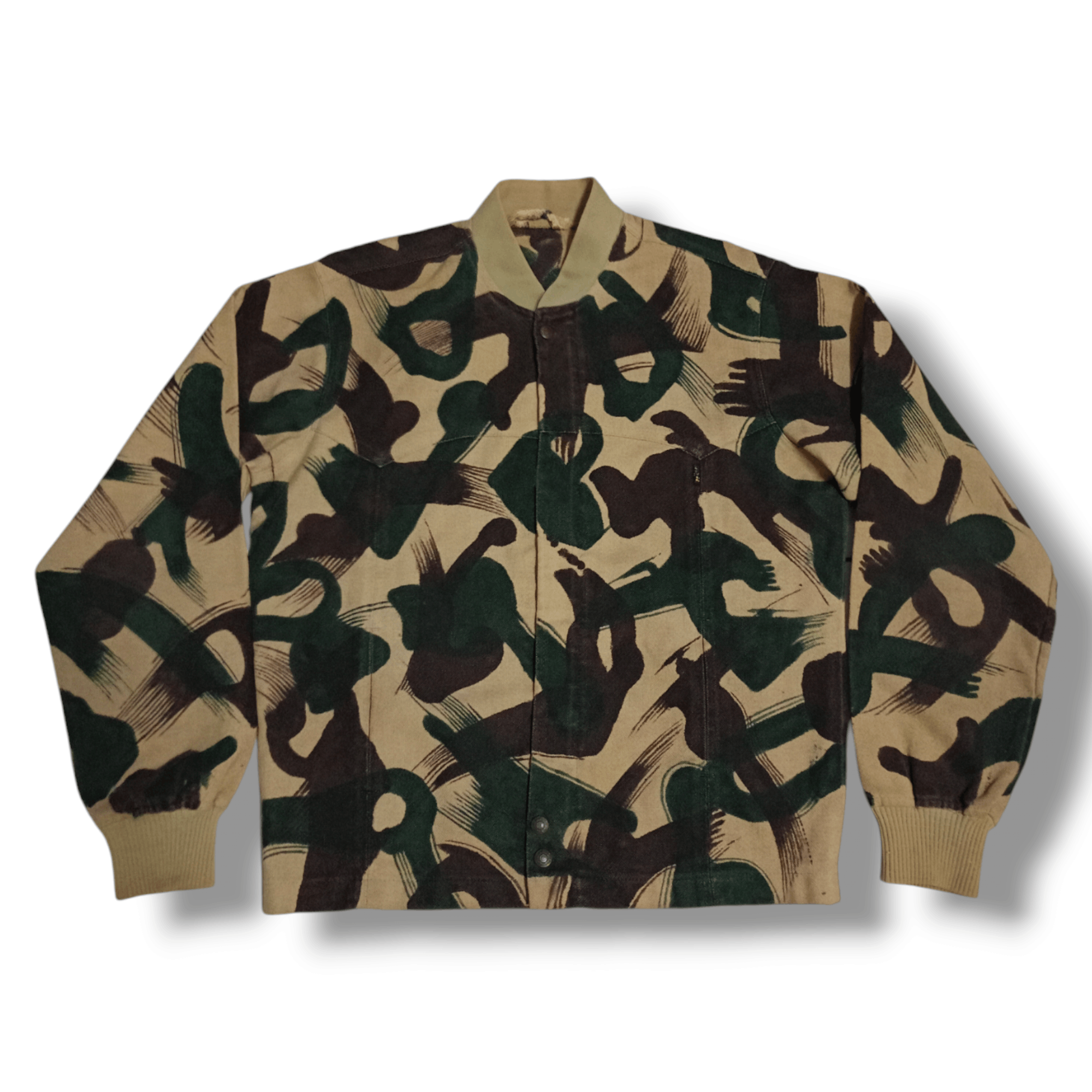Levi's × Levi's Vintage Clothing Vintage super rare Levi's big E camouflage jacket Size US L / EU 52-54 / 3 - 1 Thumbnail