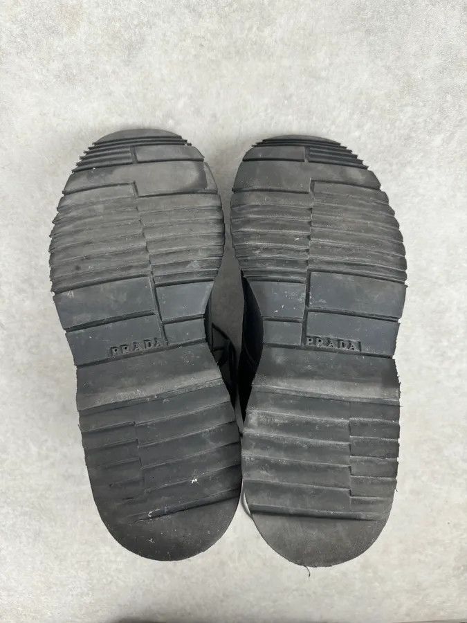 Prada 2000s Prada Black Leather Boots Size US 10.5 / EU 43-44 - 7 Thumbnail