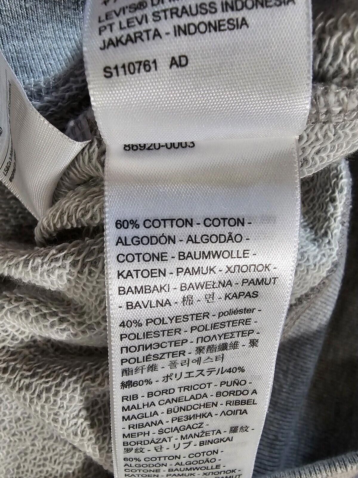 Levi's Levis 3XL gray logo sweater NWT NWD Size US XXL / EU 58 / 5 - 9 Thumbnail