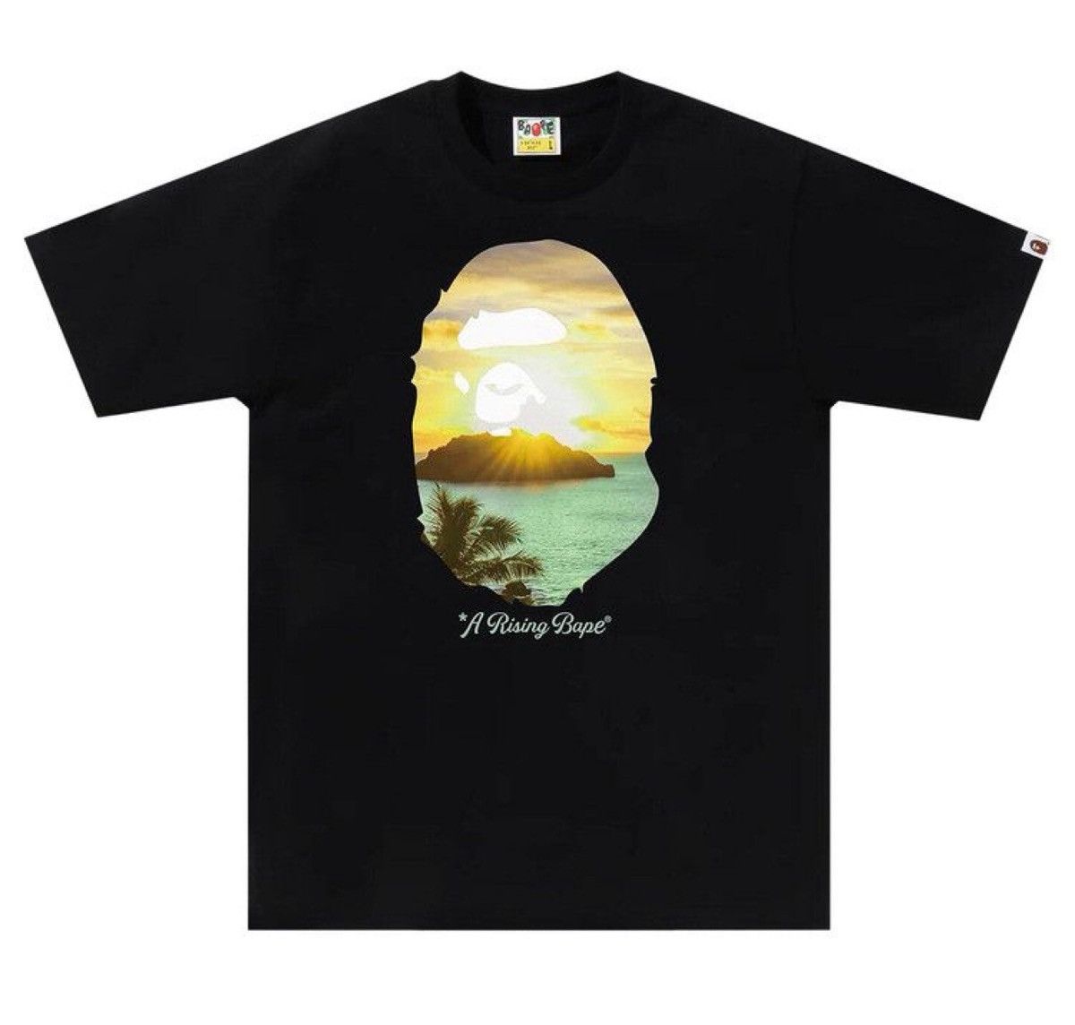 BAPE A Rising Ape Tee