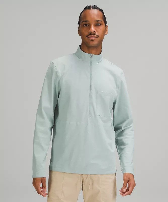 Lululemon Lululemon Woven-Air 1/2 Zip Sz medium Size US M / EU 48-50 / 2 - 2 Thumbnail