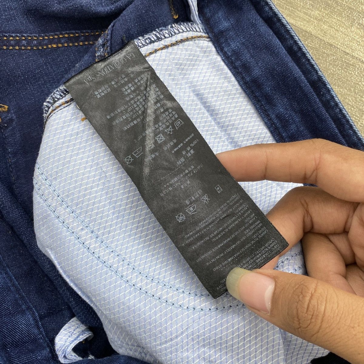 Giorgio Armani Vintage Giorgio Armani Italy Designer Faded Jeans Luxury Size US 32 / EU 48 - 9 Thumbnail