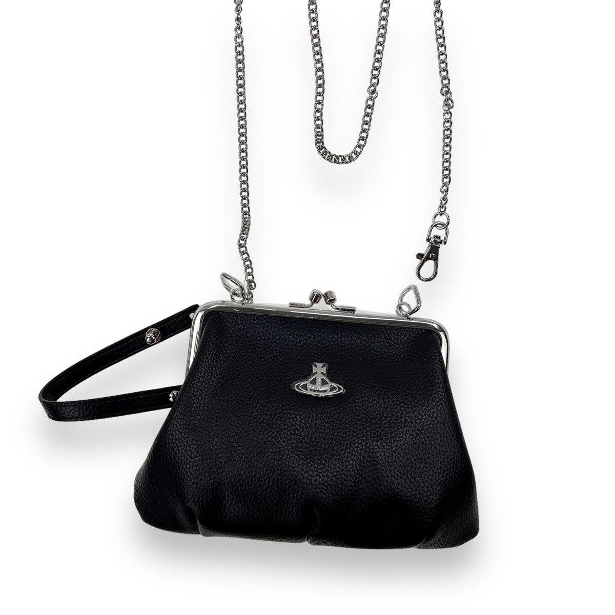 Vivienne Westwood Vivienne Westwood Granny Fame Re-Vegan Grain Leather Purse Size ONE SIZE - 1 Thumbnail