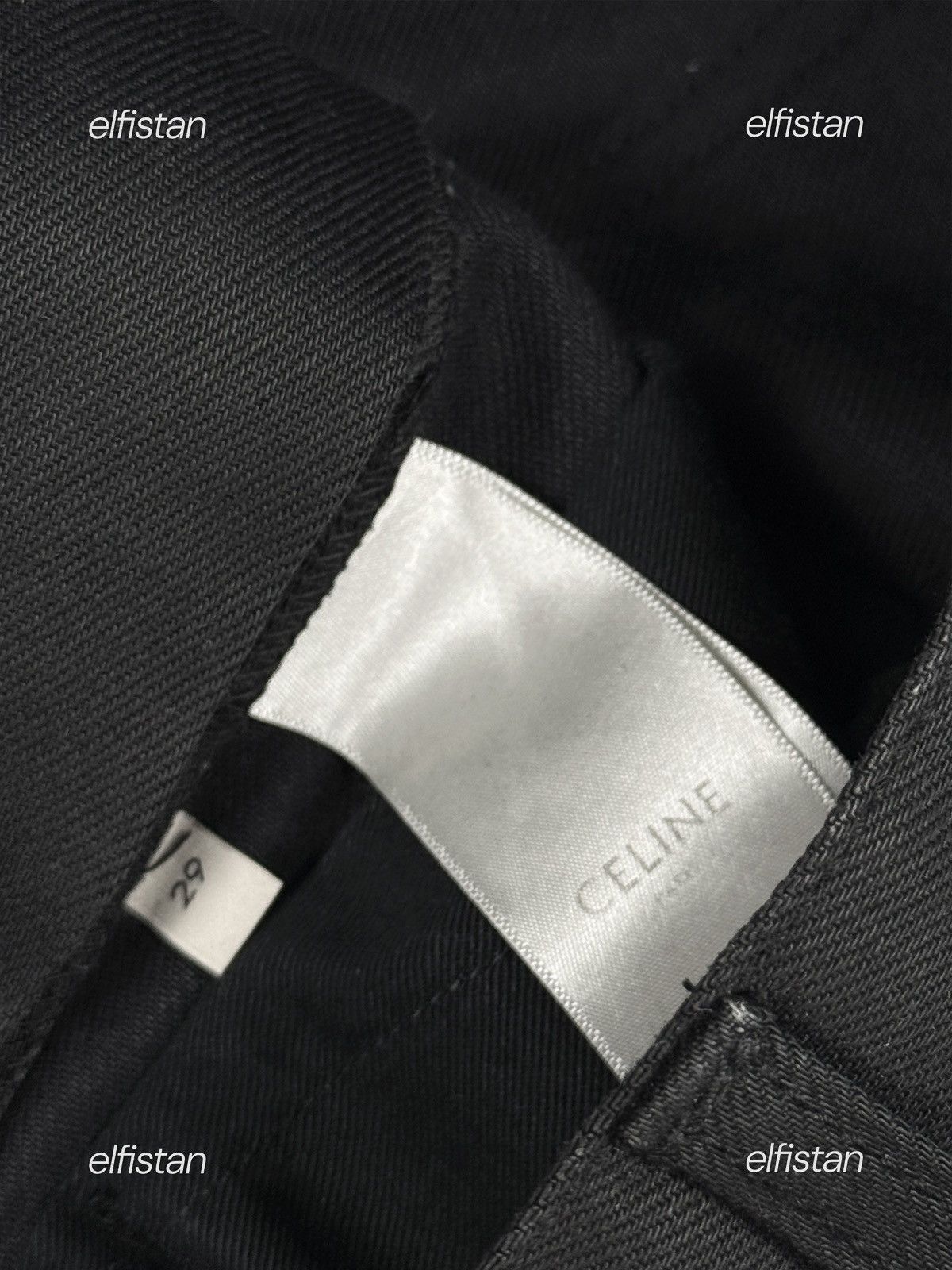 Celine Waxed Capris