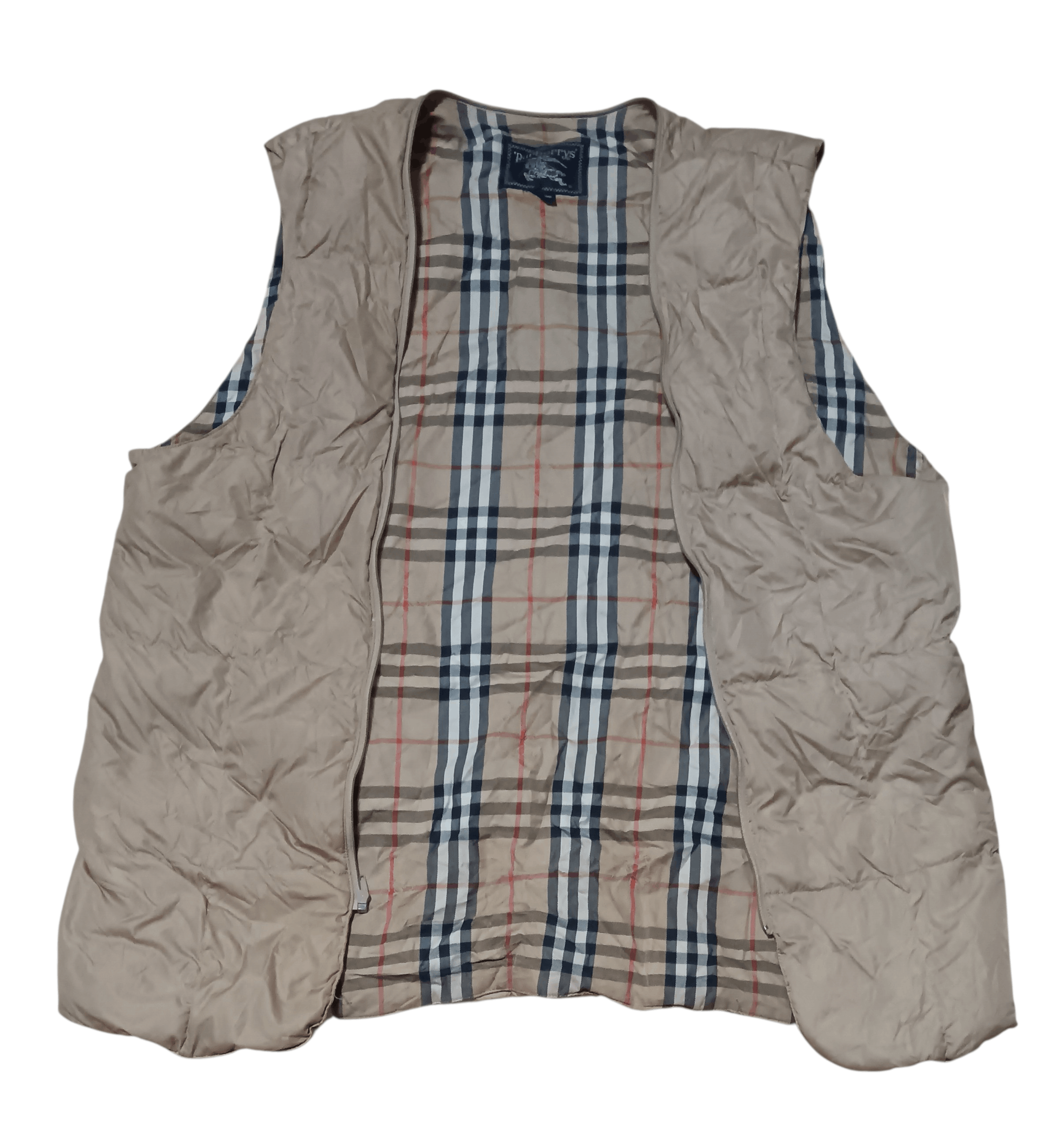 Burberry BURBERRY CHEQUERED LIGHT PUFFER INNER LINING Size US M / EU 48-50 / 2 - 1 Thumbnail