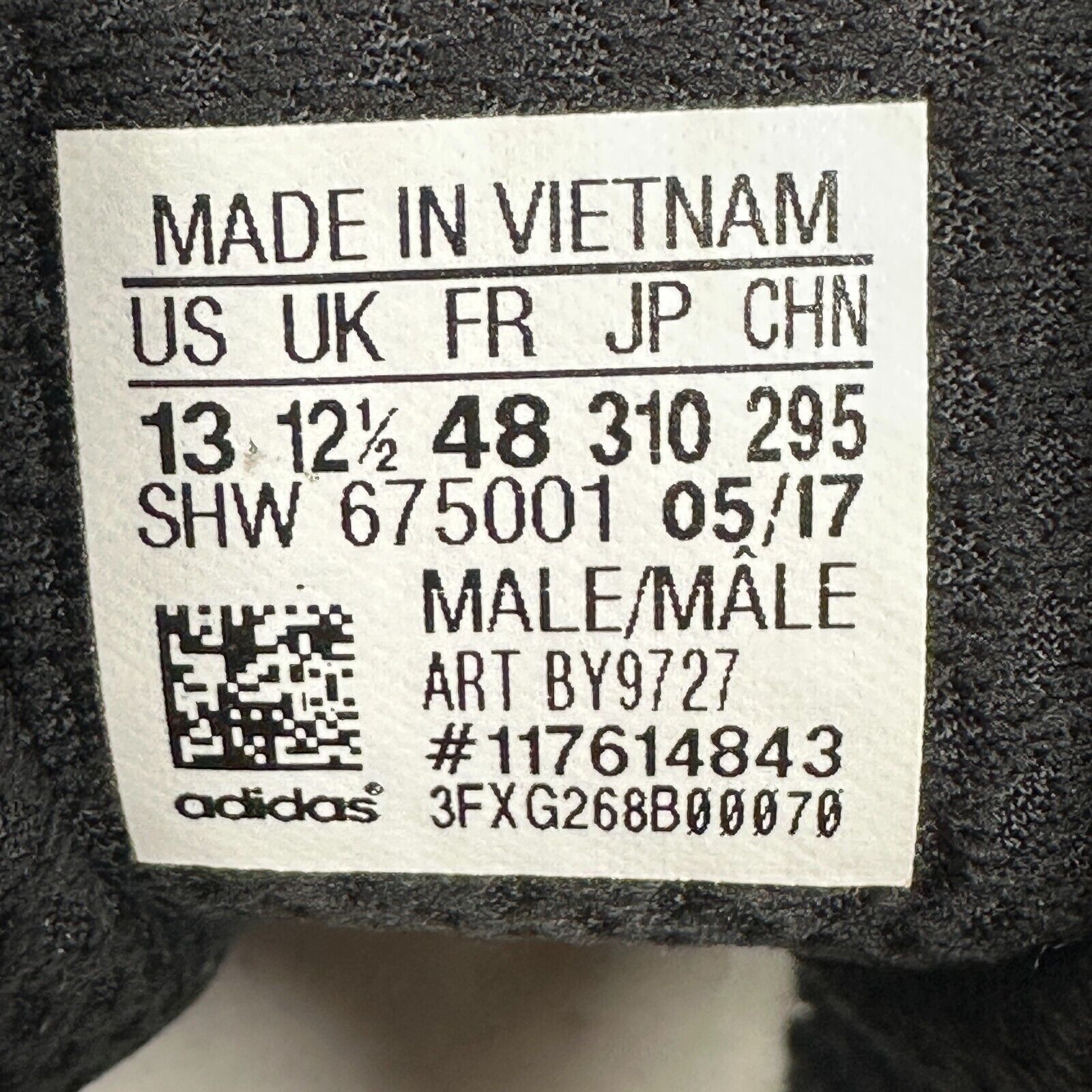 Adidas Adidas INKI Running Shoes Mens US 13 Black Sneakers BY9727 Size US 13 / EU 46 - 7 Thumbnail