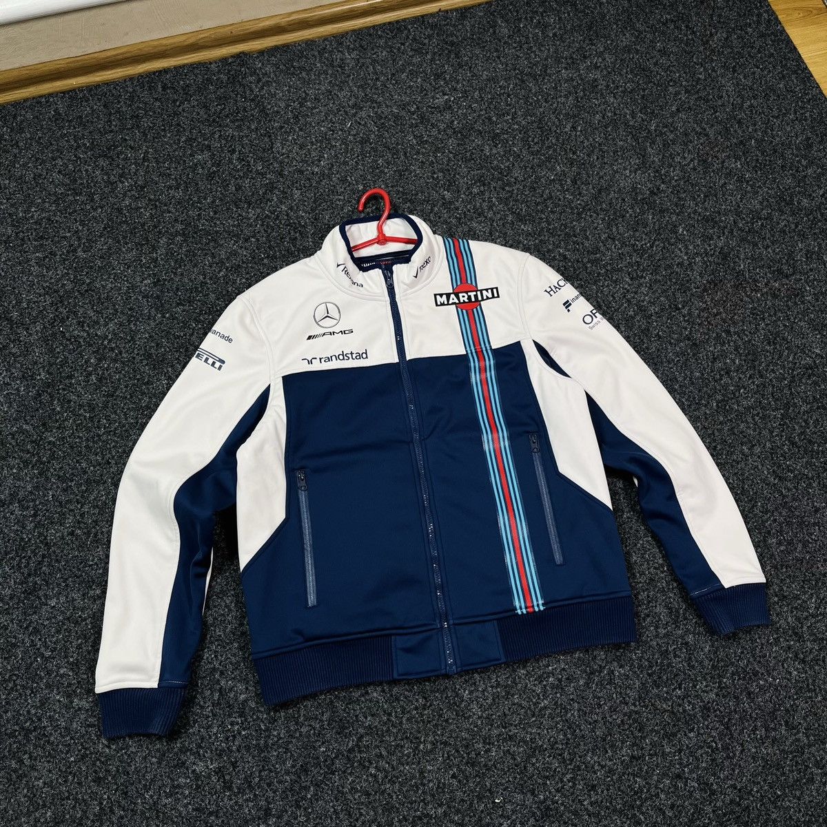 Hackett HACKETT LONDON MERCEDES-BENZ MARTINI RACING JACKET Size US L / EU 52-54 / 3 - 1 Thumbnail