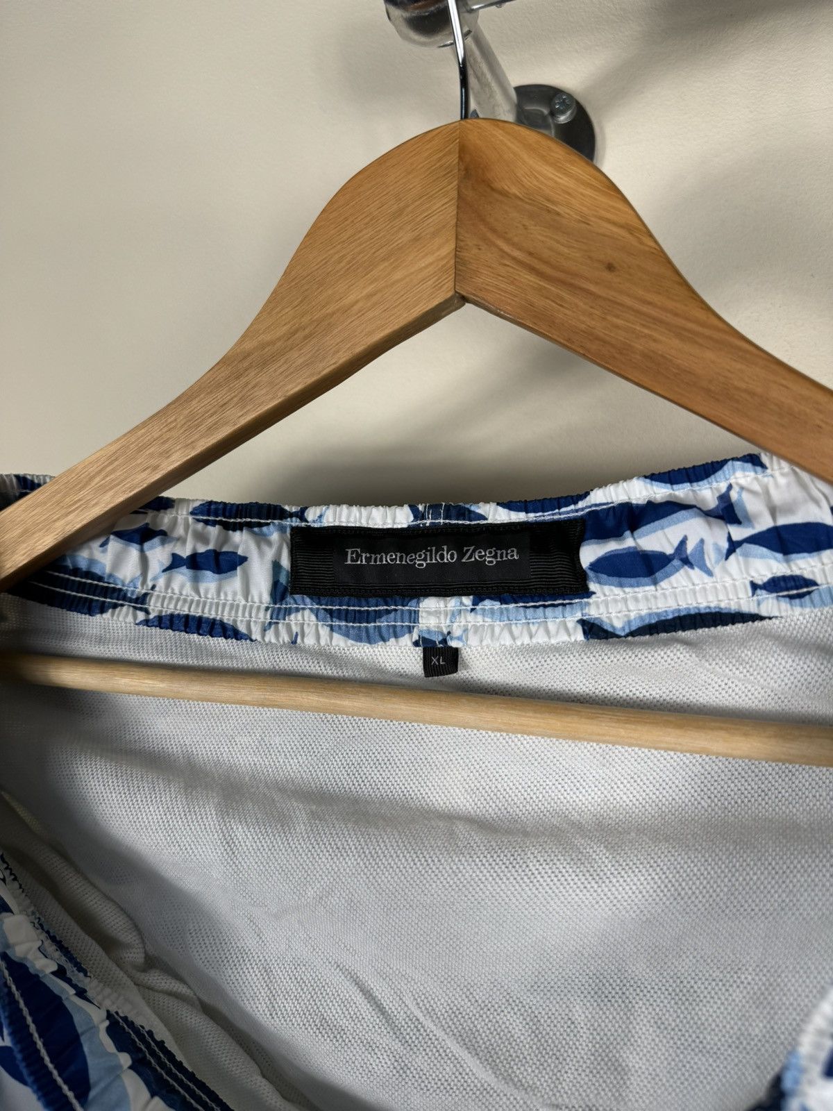 Ermenegildo Zegna × Z Zegna Ermenegildo Zegna Fish Print Swimming Shorts Size US 36 / EU 52 - 6 Thumbnail