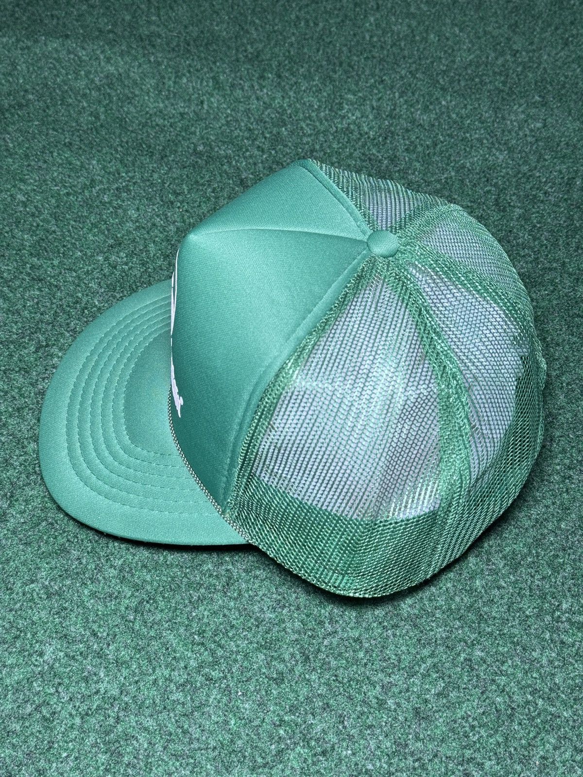 Vintage Vintage 90s Gander Mountain Green Trucker Snapback Hat Size ONE SIZE - 4 Thumbnail