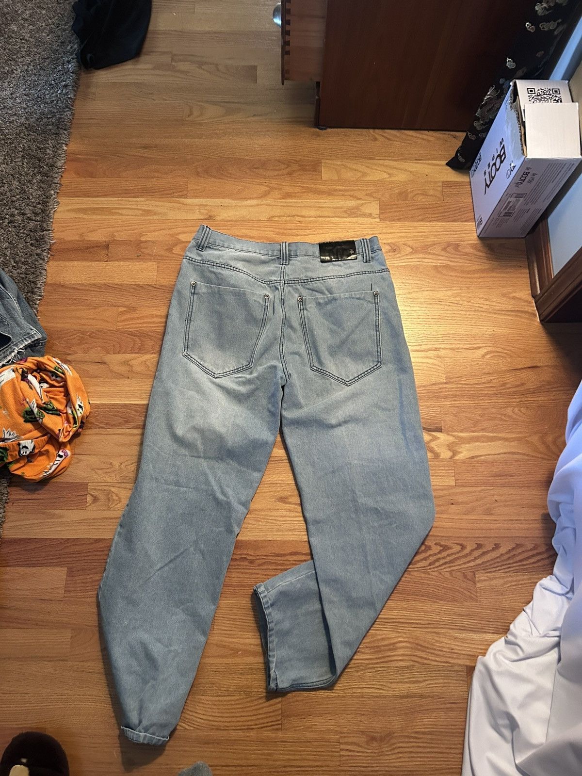Other Light blue denim jeans Size US 34 / EU 50 - 2 Thumbnail