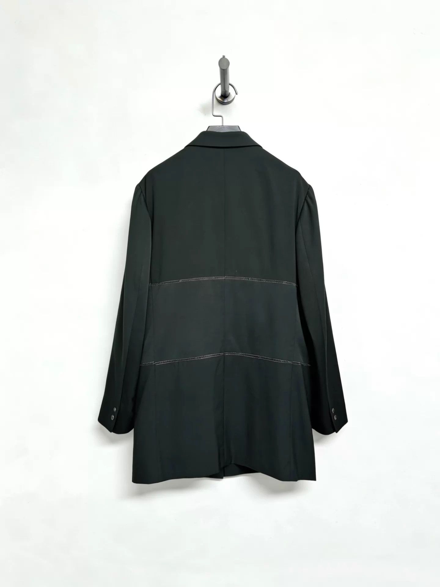 Issey Miyake Issey Miyake 1991SS Deconstructed Wool Jacket M Size US M / EU 48-50 / 2 - 2 Thumbnail