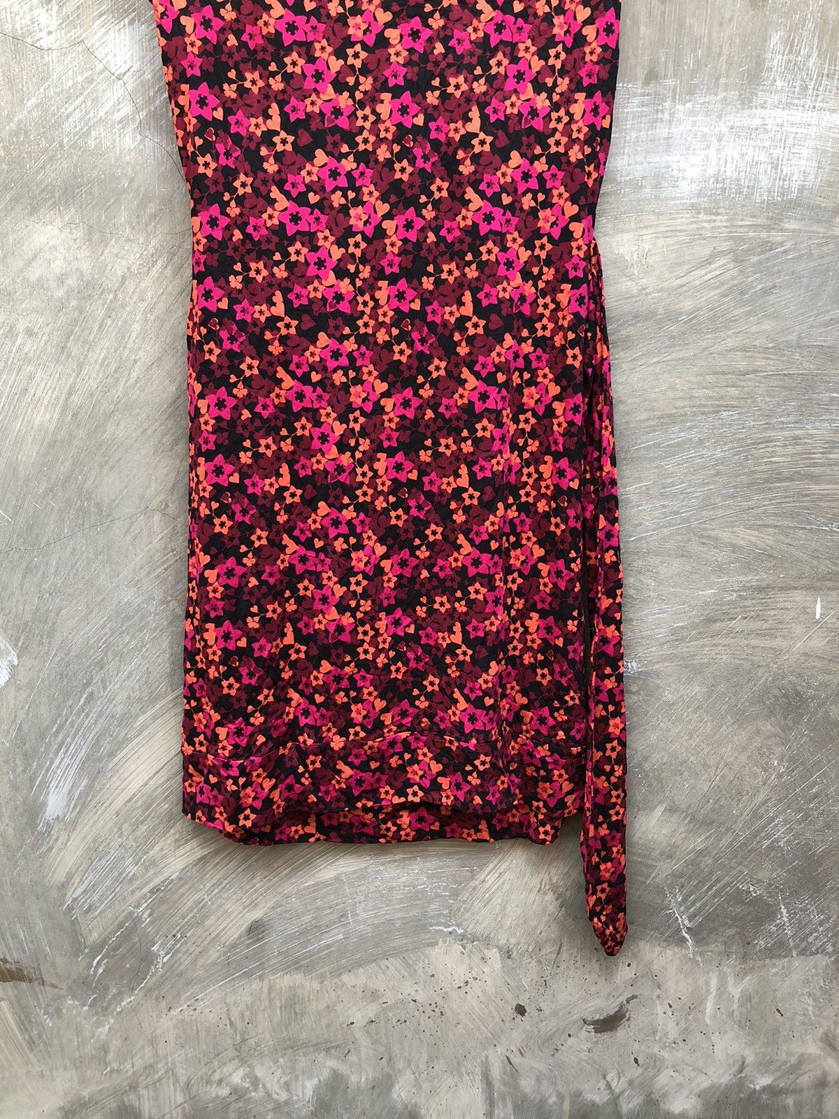 Diane von Furstenberg Diane Von Furstenberg Flower Midi Dress Size XS / US 0-2 / IT 36-38 - 9 Thumbnail