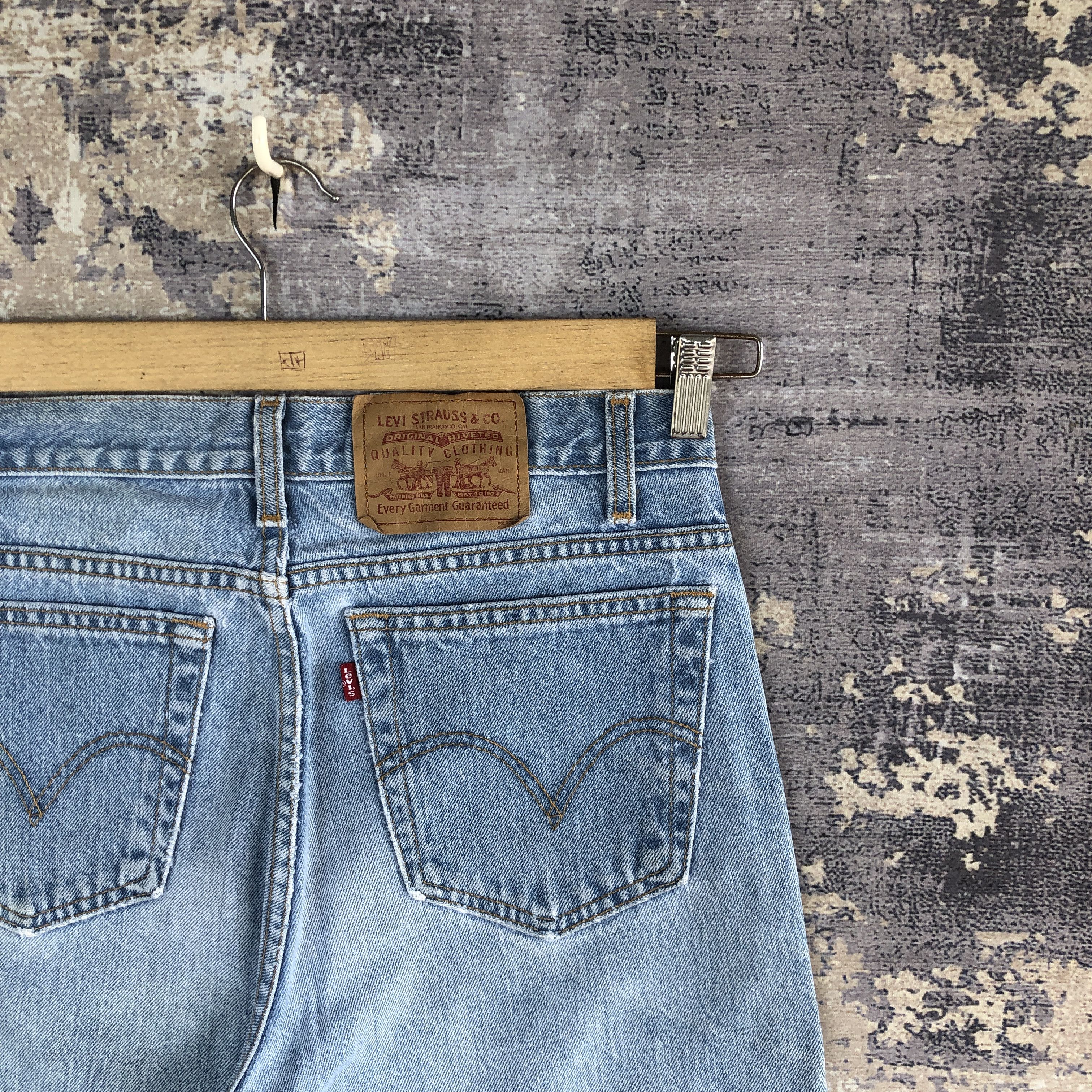 Levi's Vintage Y2K Levis Faded Jeans Levi's 512 Tapered Denim Size US 30 / EU 46 - 5 Thumbnail