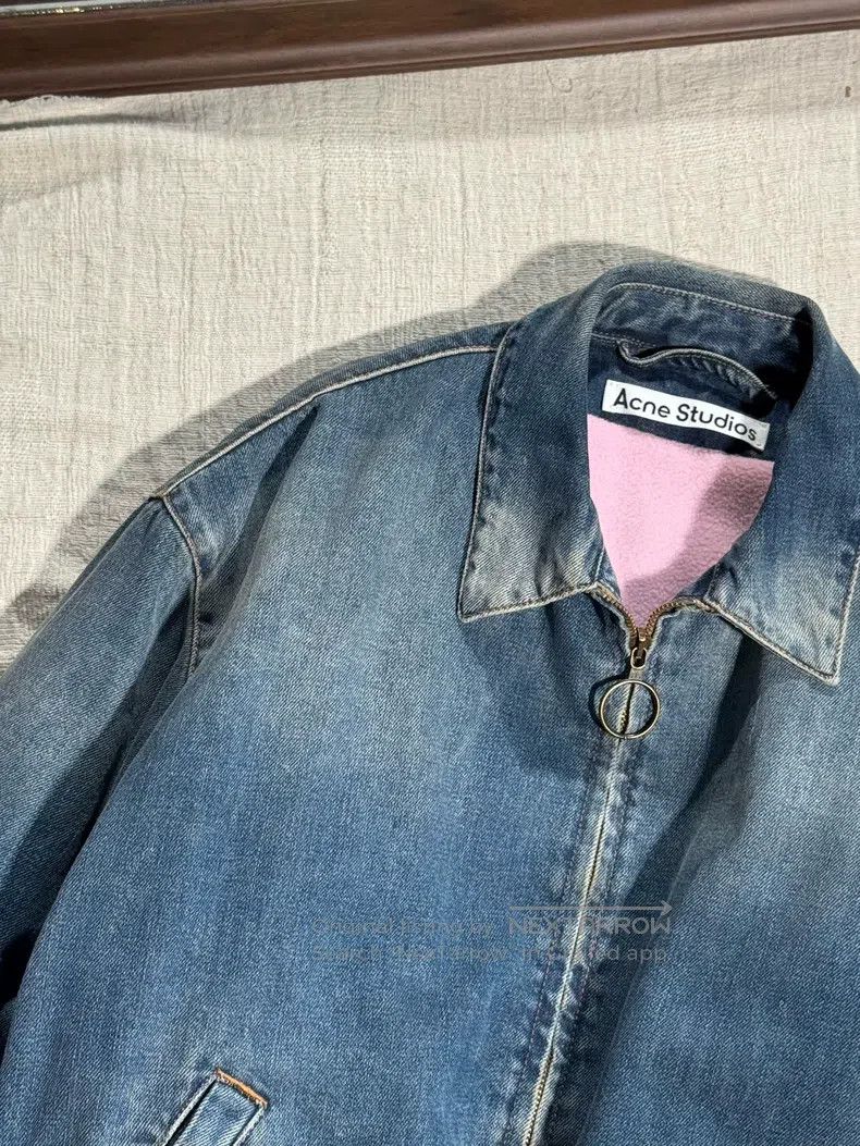 Acne Studios Acne Studios SS23 Denim Series Loose Fit Jean Jacket, Blue Size US S / EU 44-46 / 1 - 6 Thumbnail