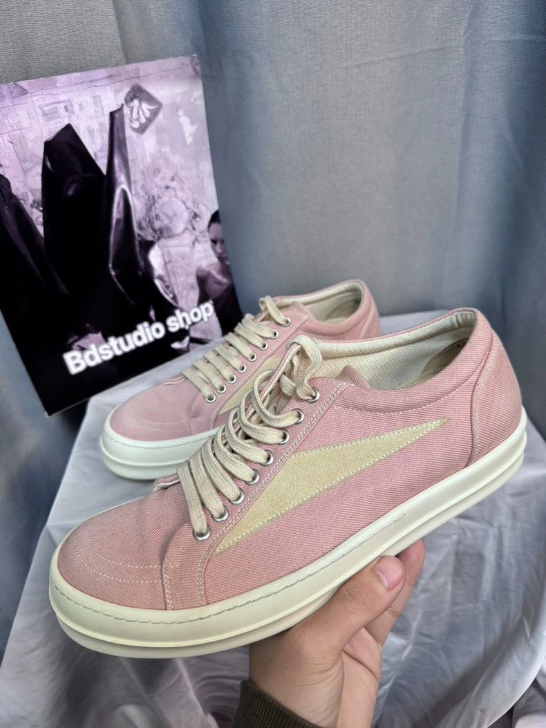 Rick Owens Rick Owens 23ss limited edition cherry blossom pink canvas Size US 8.5 / EU 41-42 - 7 Thumbnail