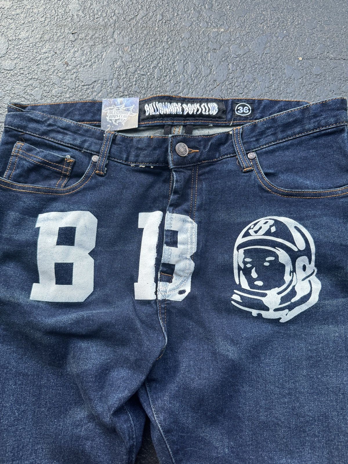 image of Billionaire Boys Club Jeans in Blue, Men's (Size 36)