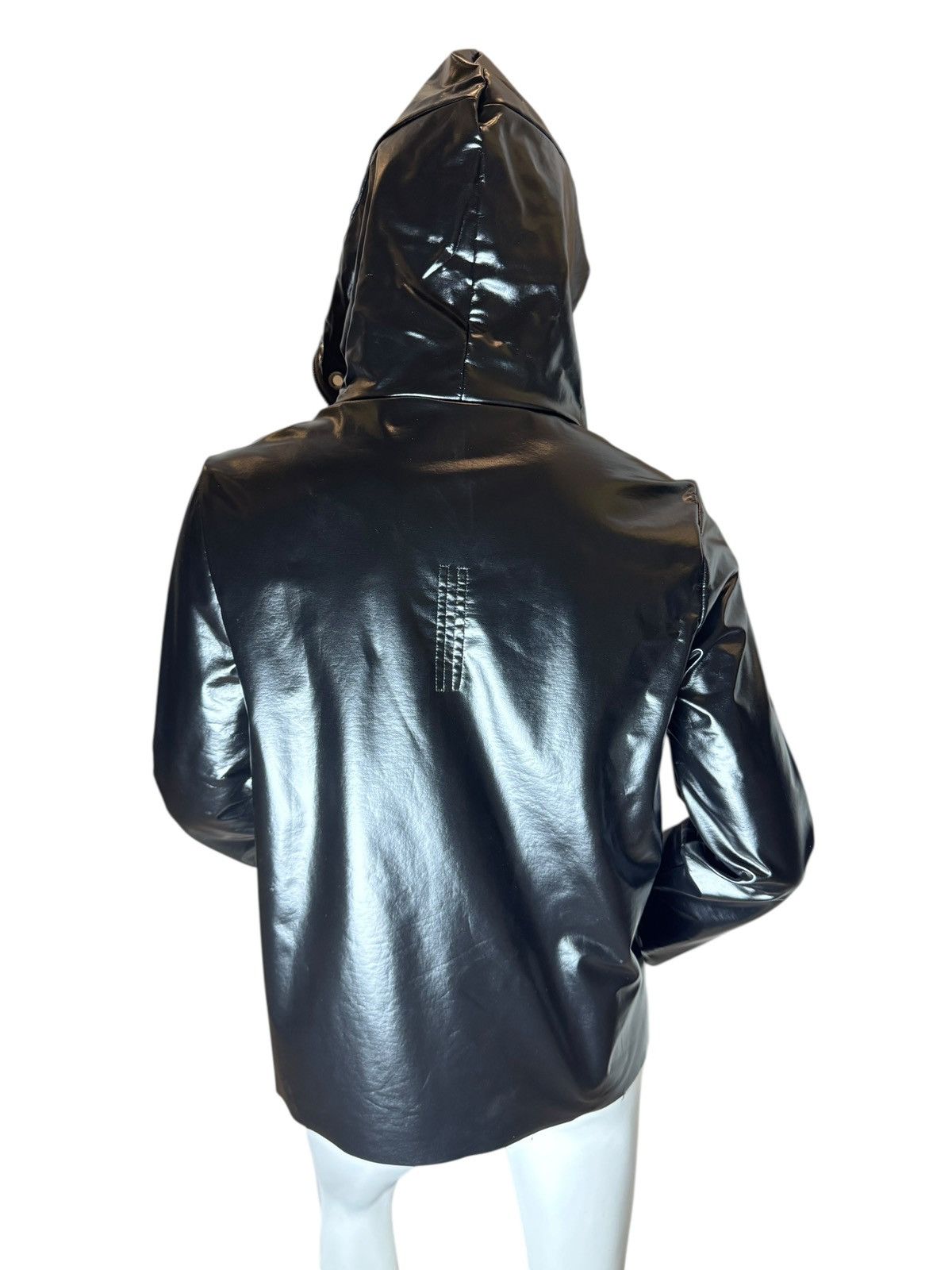 Rick Owens Rick Owens SS18 “Dirt” Coated Cotton Hooded Jacket Size US S / EU 44-46 / 1 - 6 Thumbnail