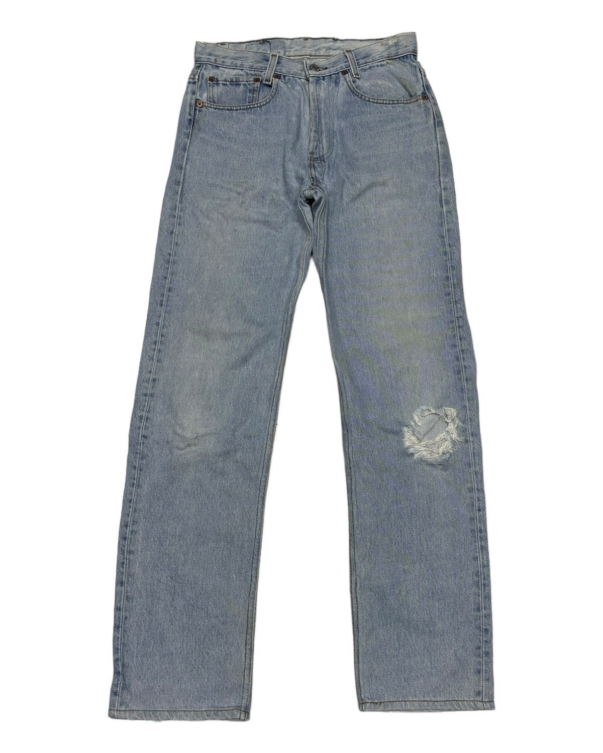 Levi's VINTAGE LEVIS 501 MADE IN USA DISTRESSED DENIM Size US 28 / EU 44 - 7 Thumbnail