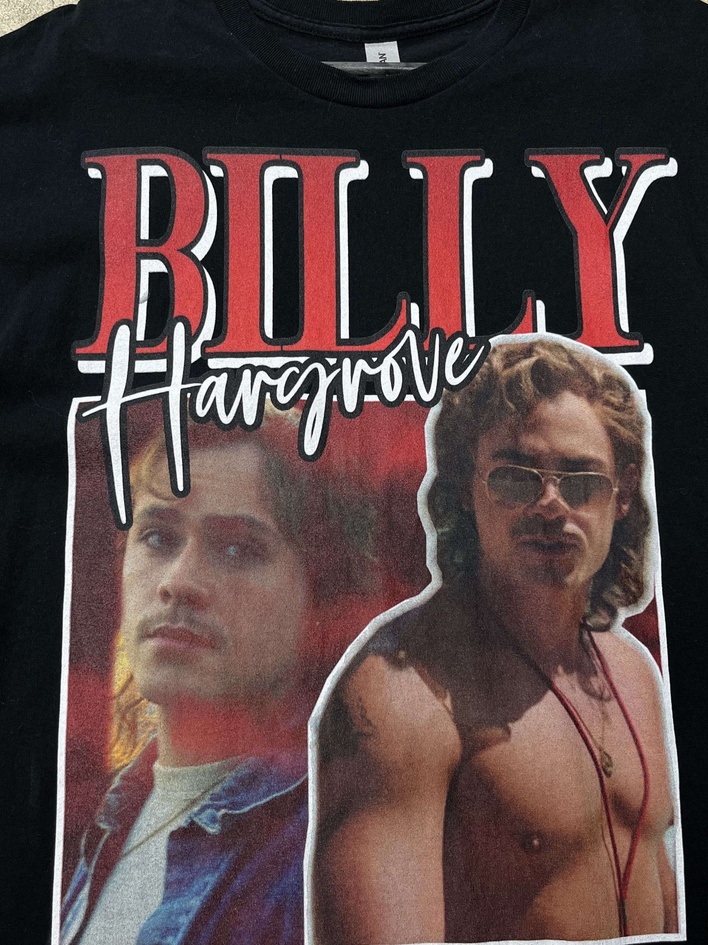 Vintage BILLY HARGROVE STRANGER THINGS TEE - № 986 Size US L / EU 52-54 / 3 - 4 Thumbnail