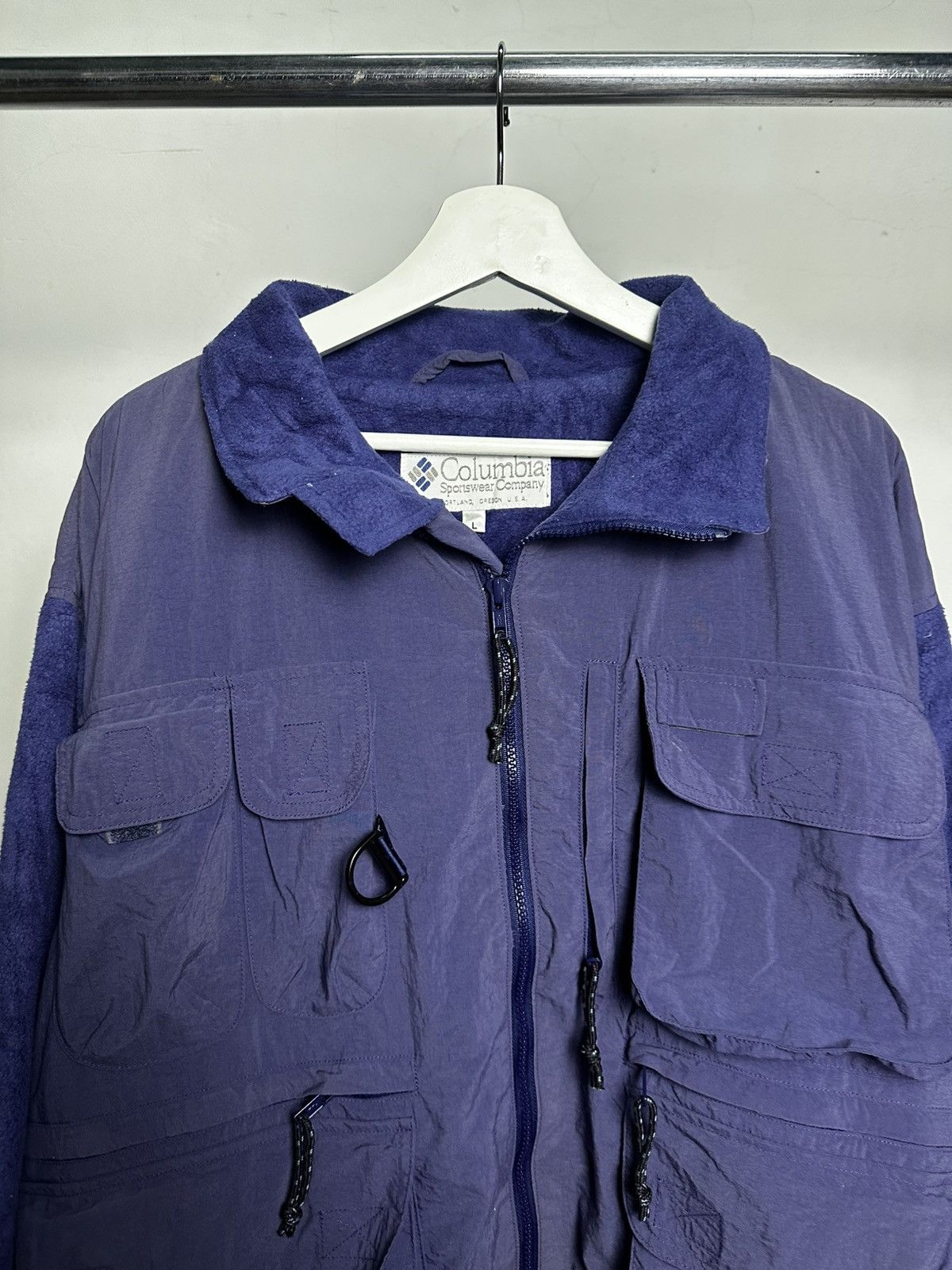 Columbia Columbia Multi Pocket Tactical Fleece Jacket Size US L / EU 52-54 / 3 - 2 Thumbnail